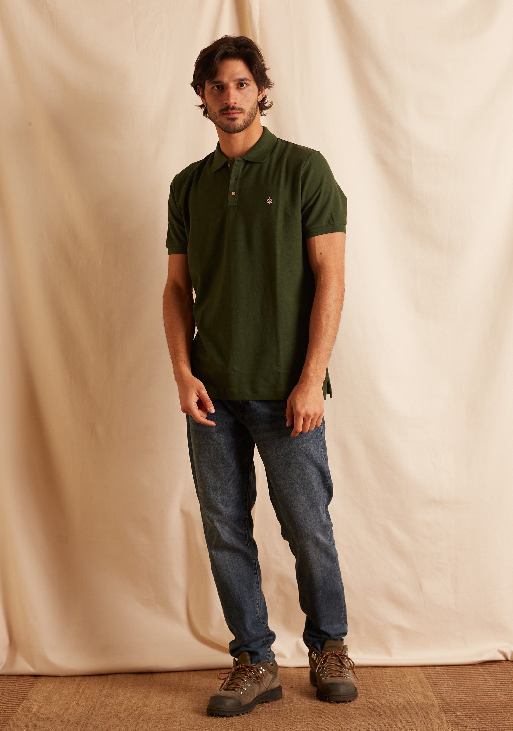Camisetas polo Whitman en algodón orgánico sostenible