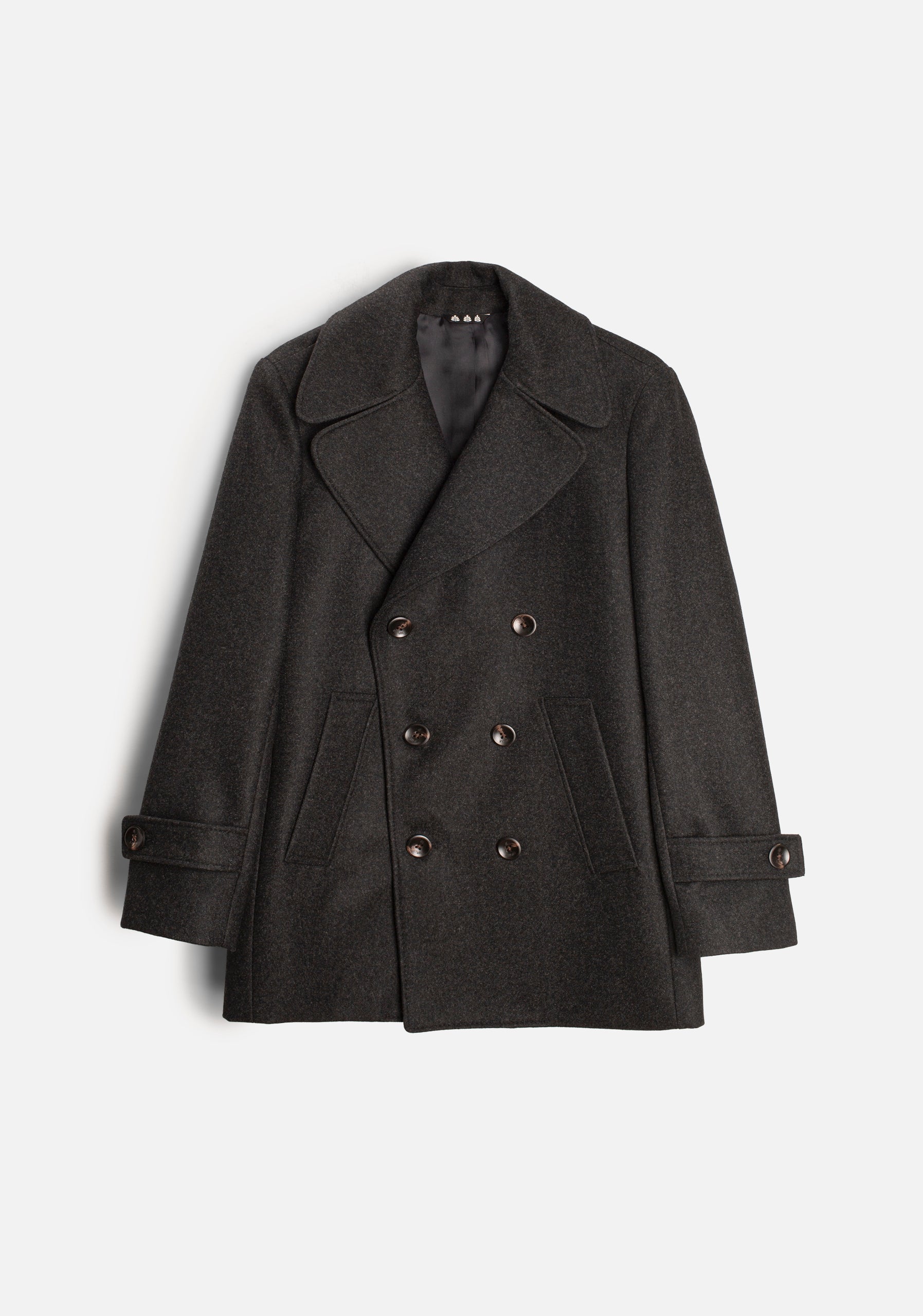 Abrigo H Amarante Gris Osc Jaspe