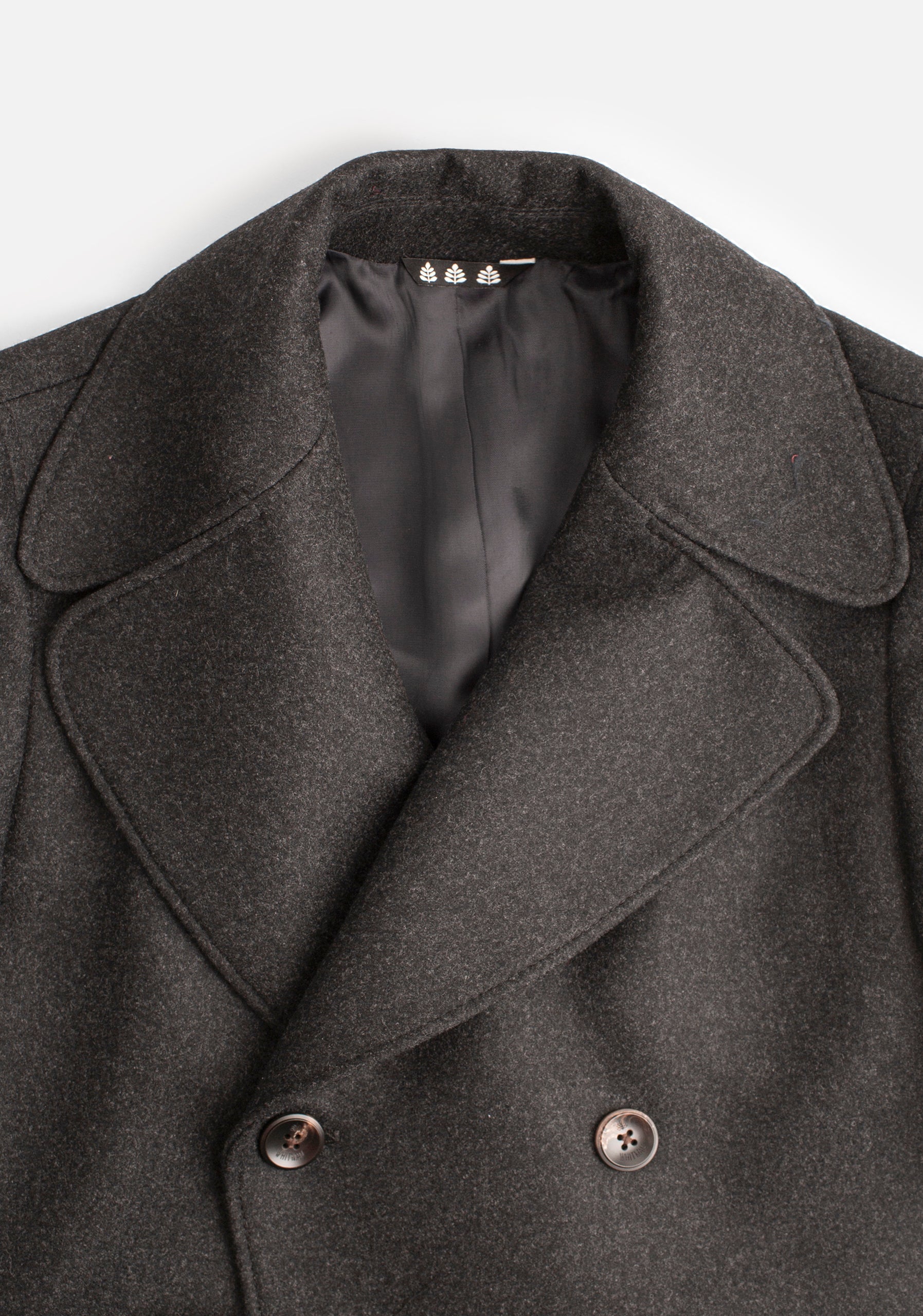 Abrigo H Amarante Gris Osc Jaspe