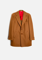 Abrigo H Nuevo Clasico Largo Camel