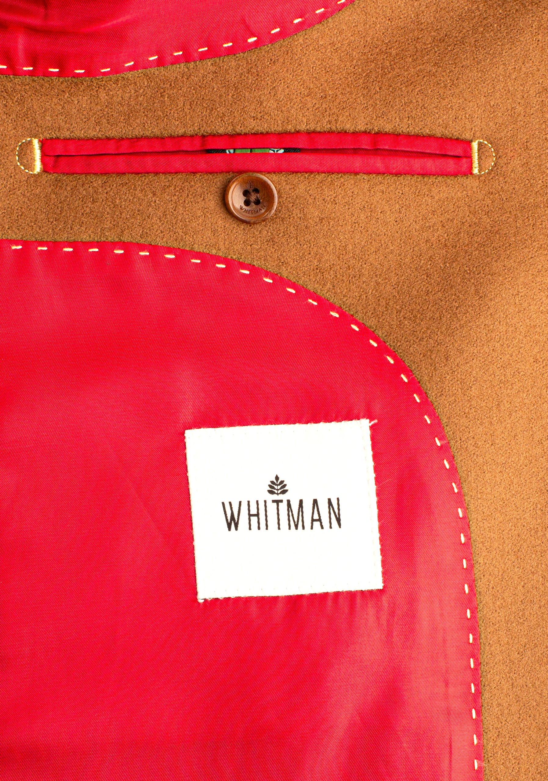 Abrigo H Nuevo Clasico Largo Camel