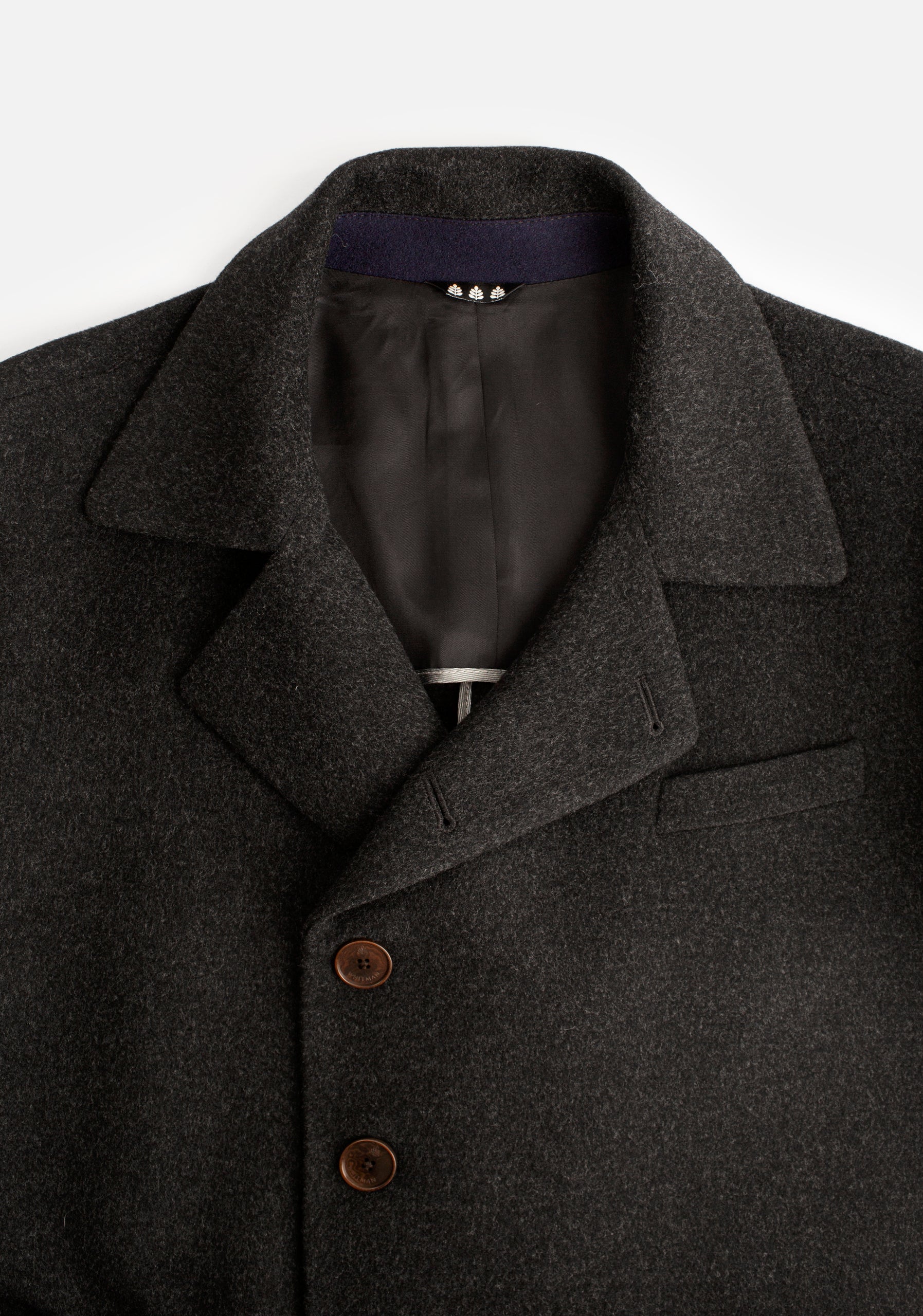 Abrigo Hills Gris Oscuro