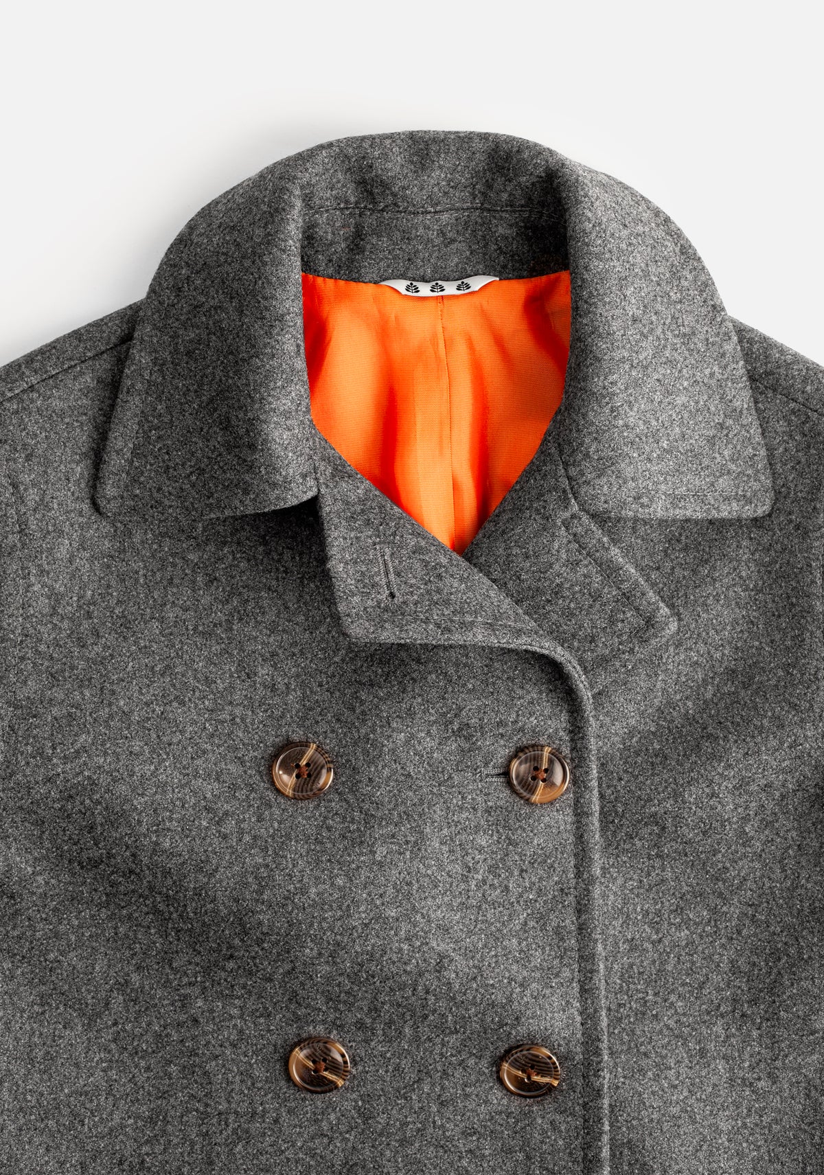 Abrigo M Madeleine Lana Gris Med-3