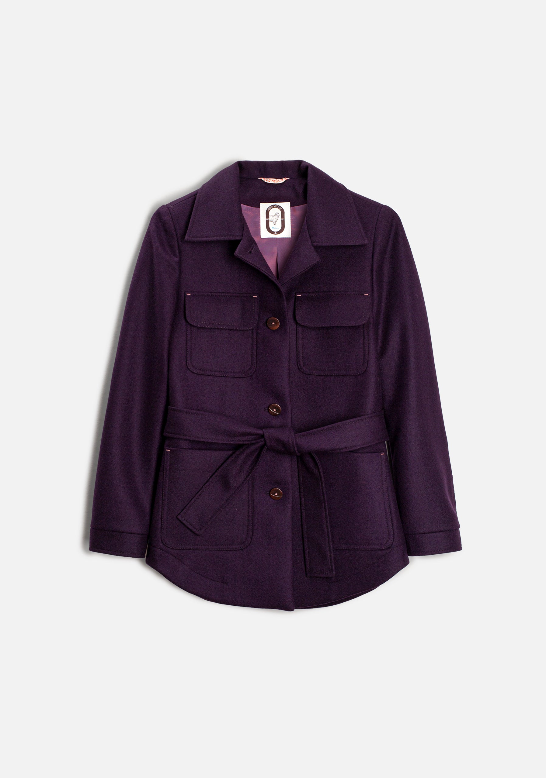 Abrigo New Condesa Morado