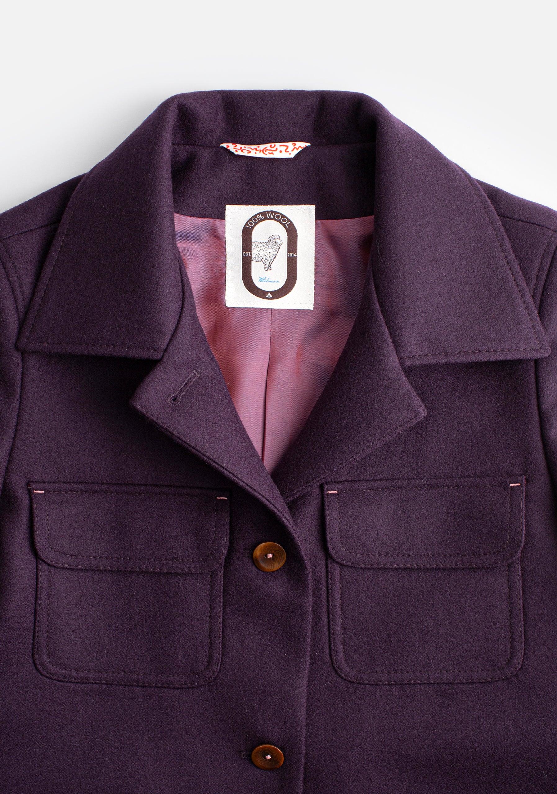 Abrigo New Condesa Morado