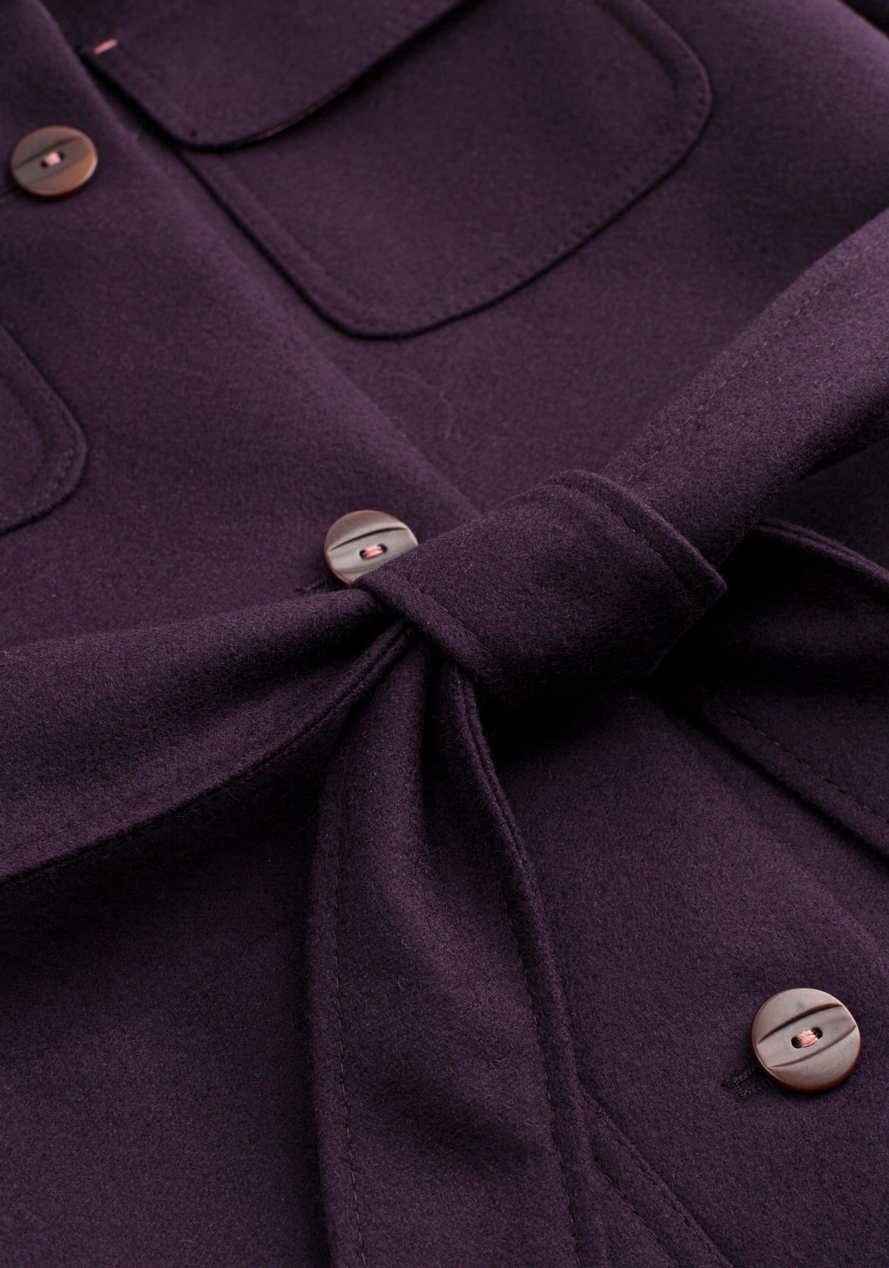 Abrigo New Condesa Morado