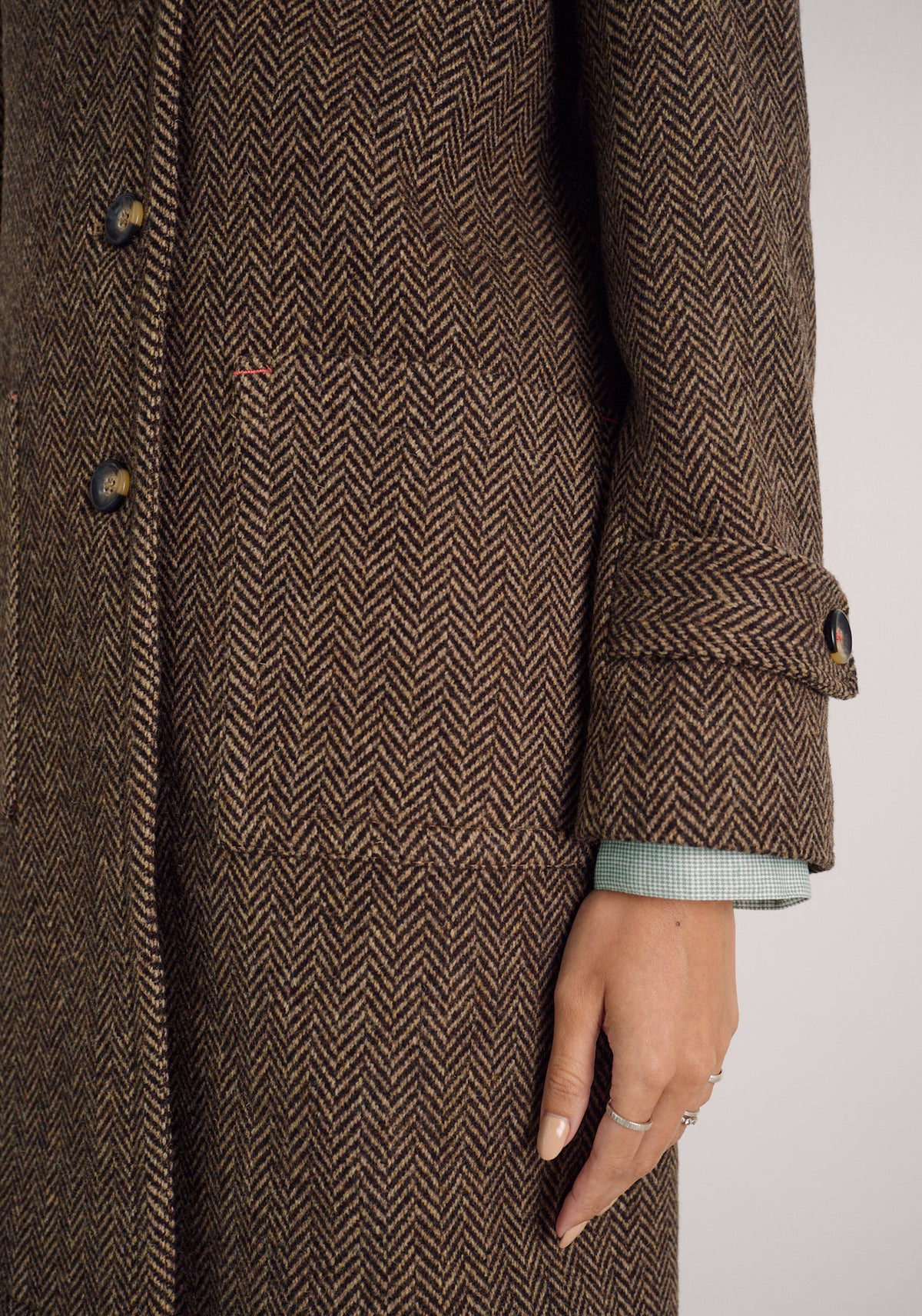 Abrigo M Simonne Café - Beige