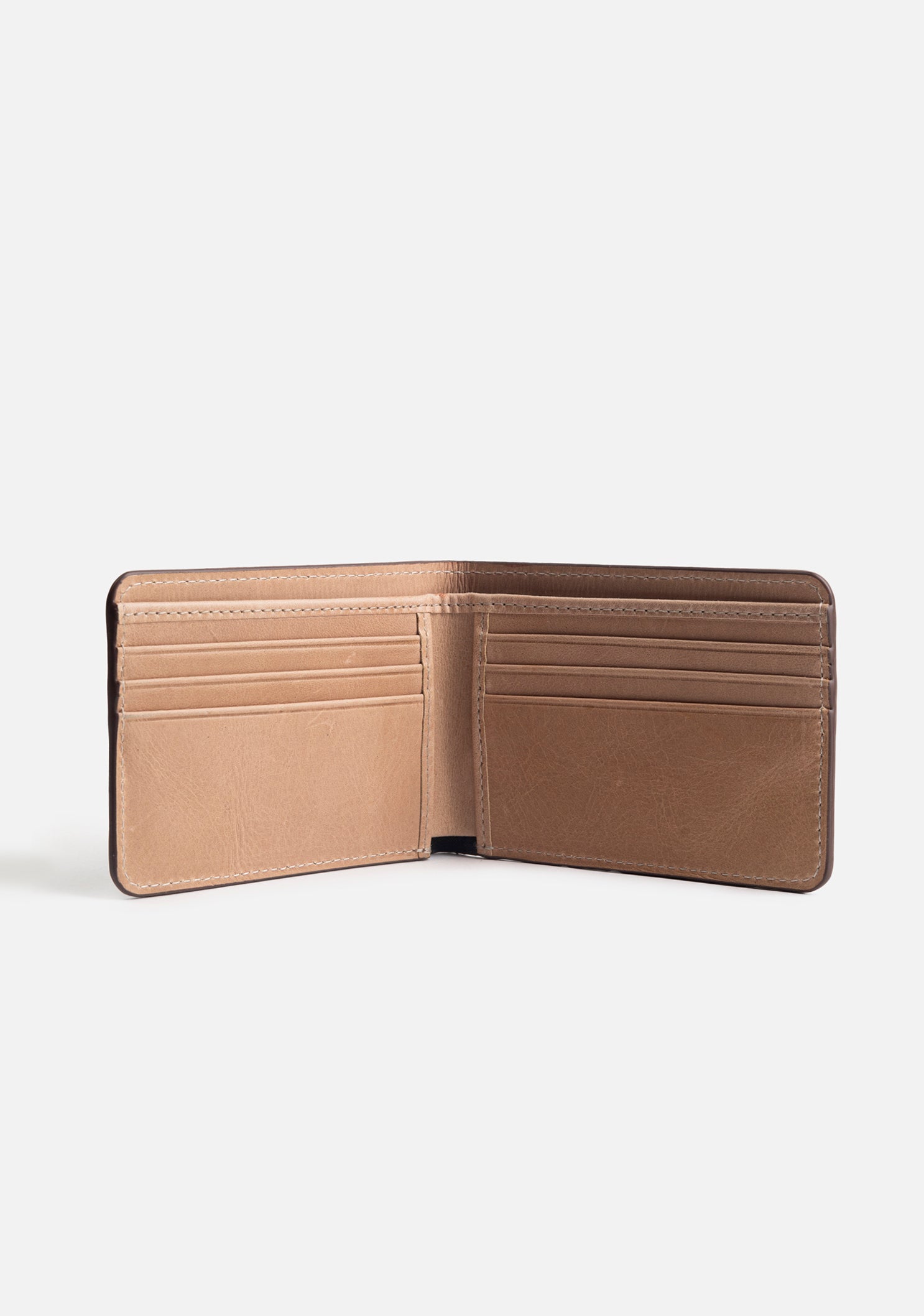 Billetera Fargo Cognac Int. Beige