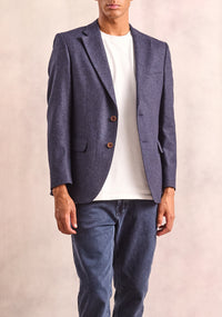 Blazer azul oscuro hombre