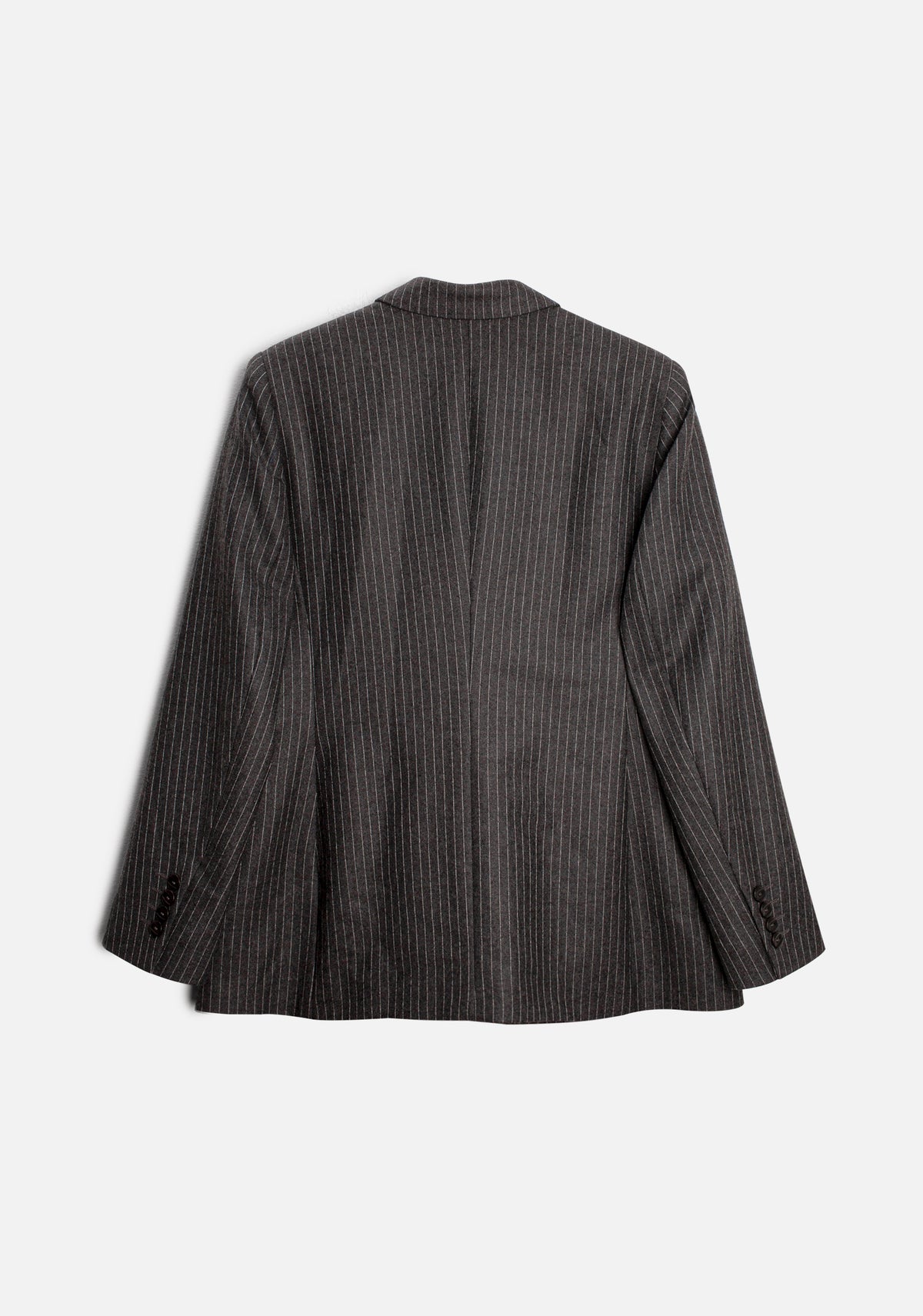 Blazer Cruzado Mujer Gris Osc. Líneas