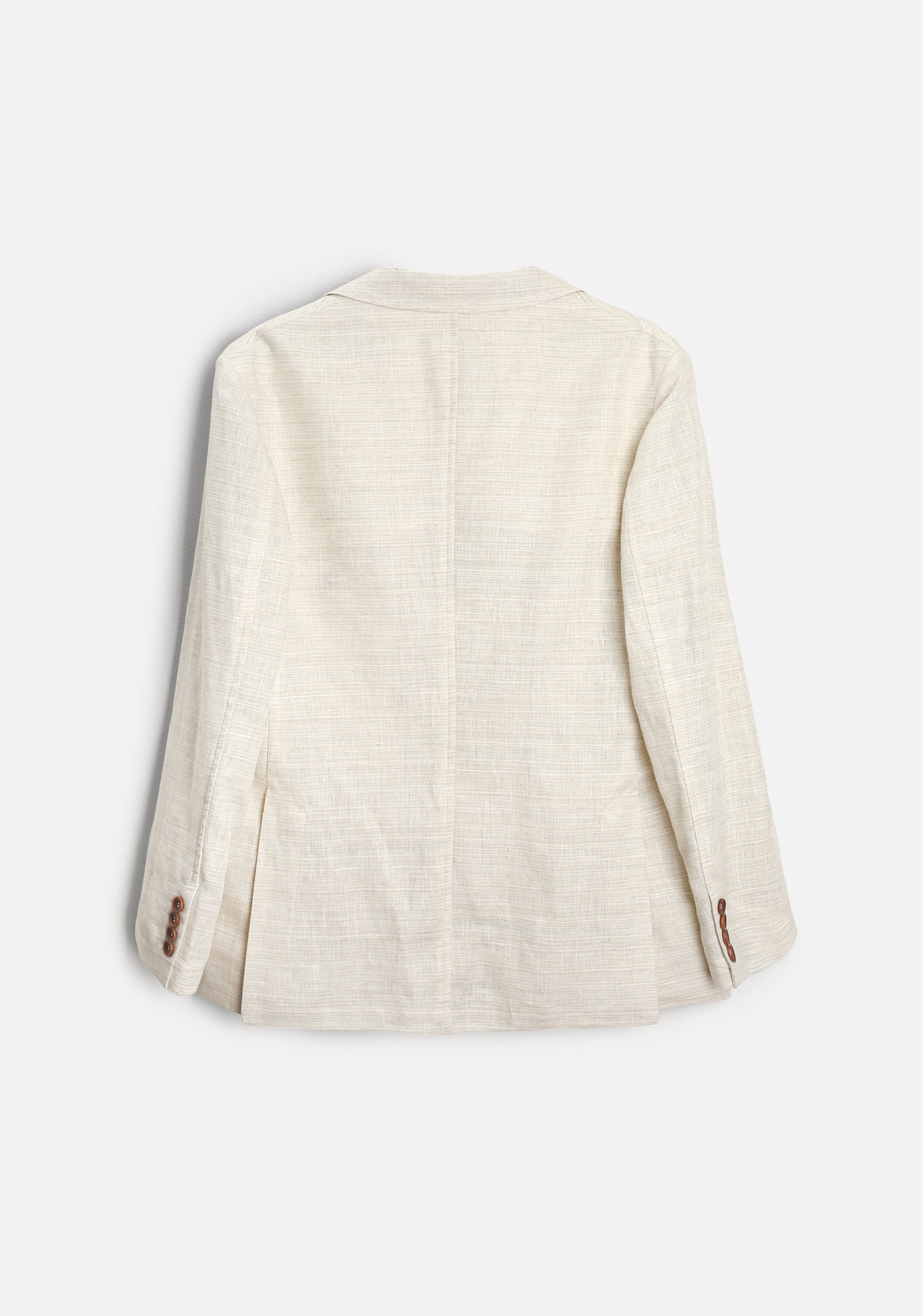 Blazer H Otello Lino Rayas Marfil para hombre