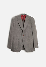 Blazer H Poet Gris Med Textura