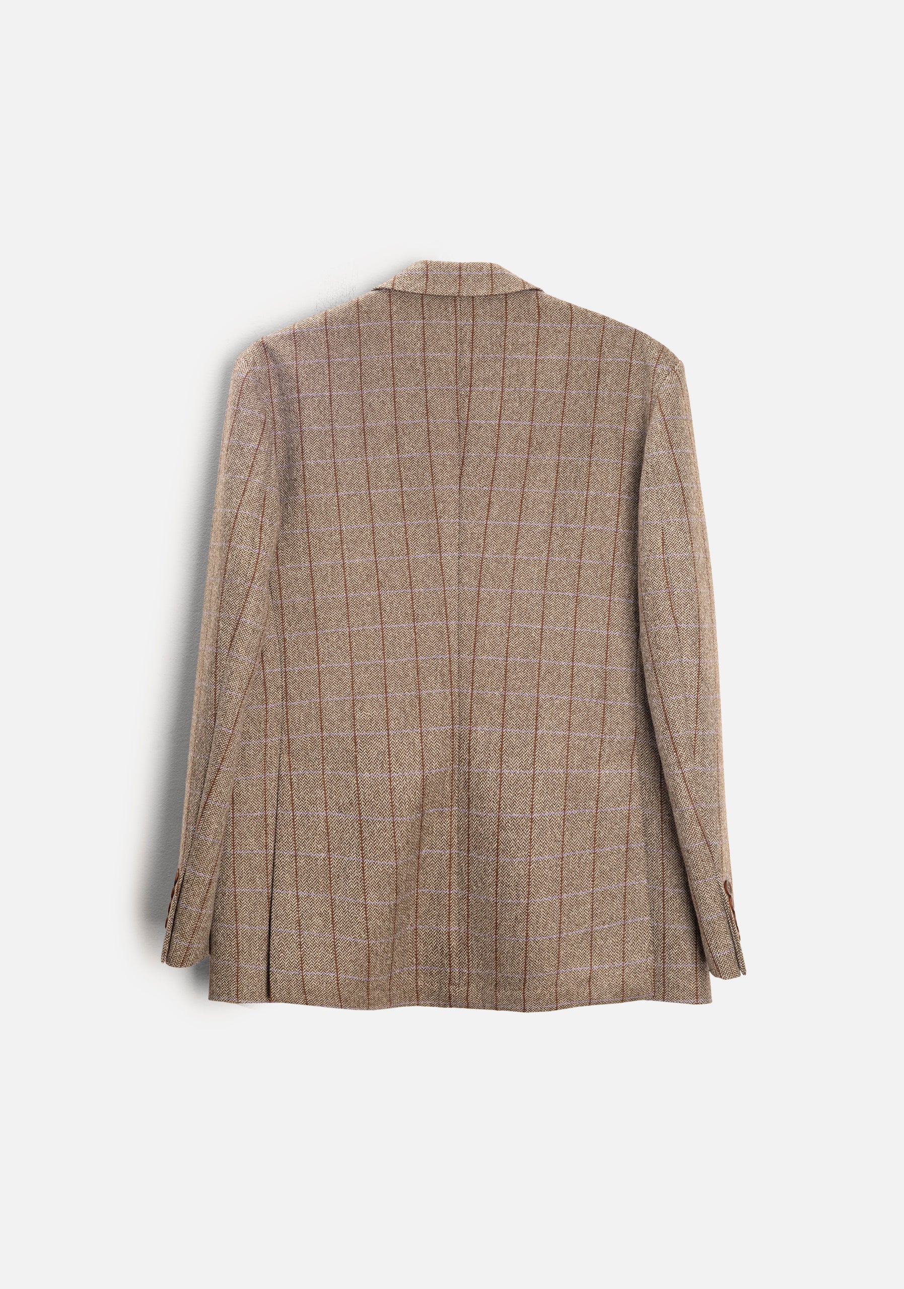 Blazer H Poet Espina Cuadros Café