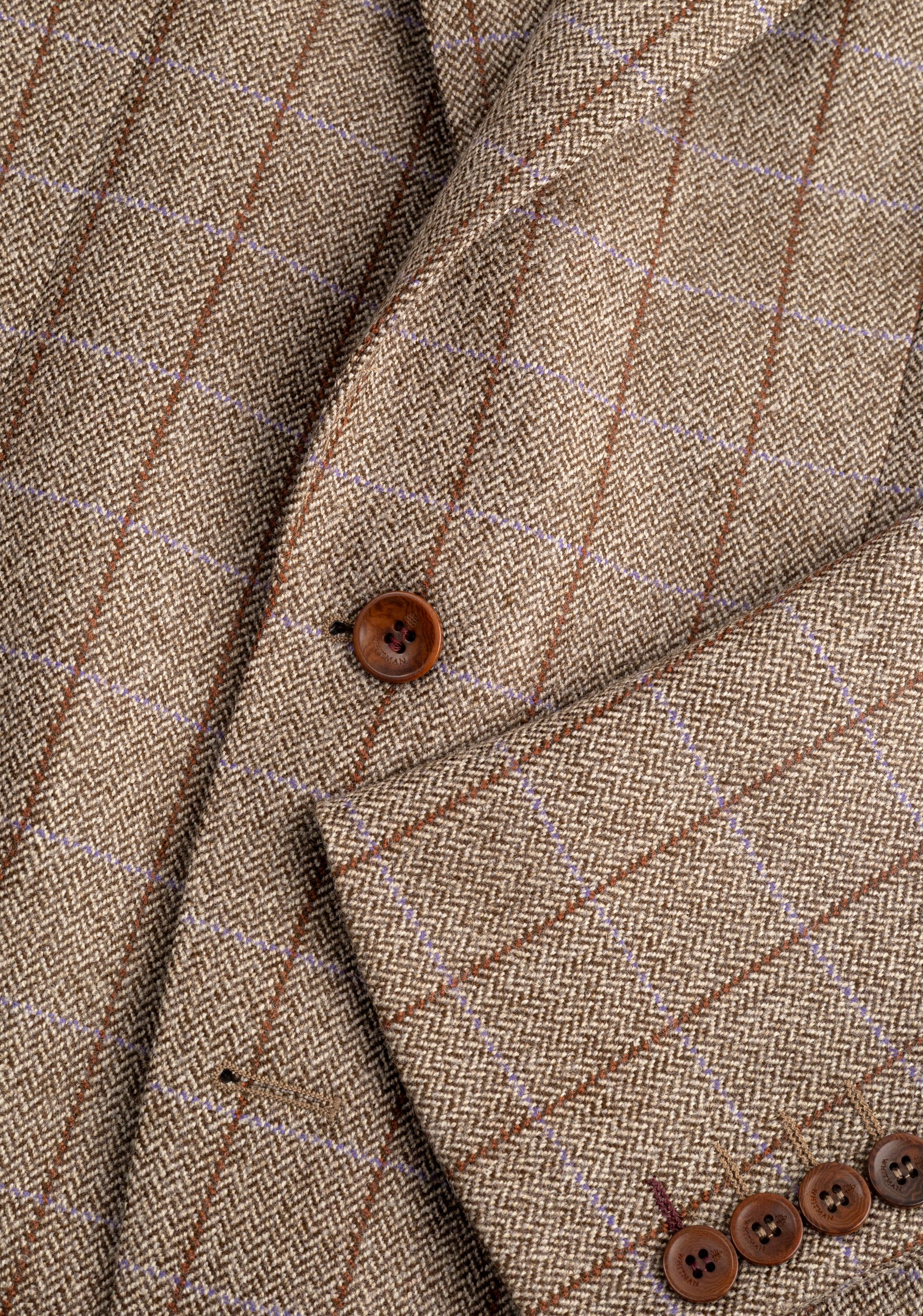 Blazer H Poet Espina Cuadros Café