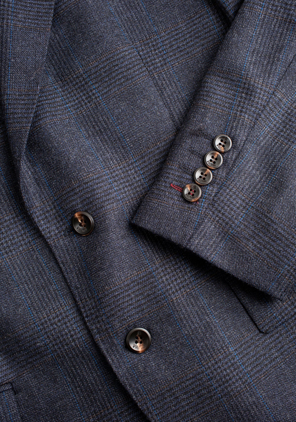 Blazer H Poet Lana Azul Osc Cors. Negro