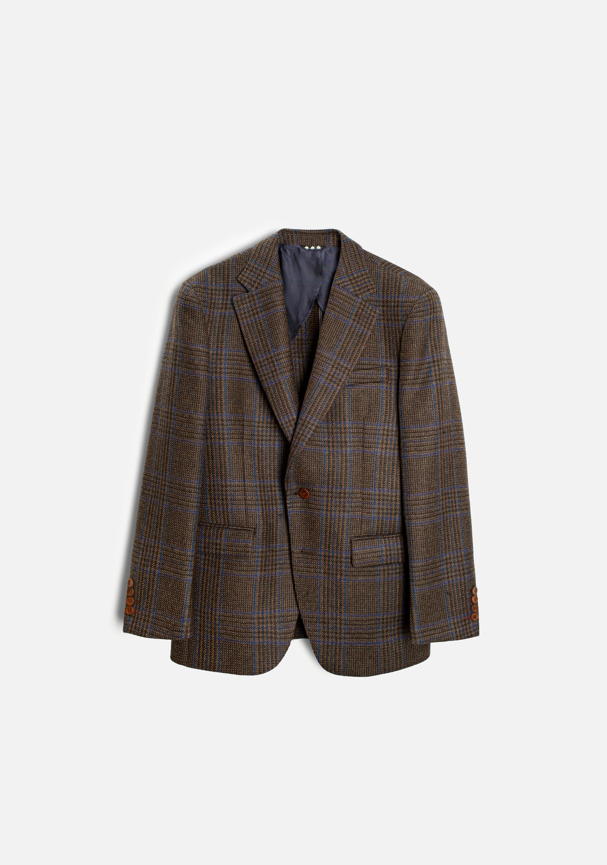 Blazer H Poet Lana Cdrs. Verde-Cafe-1
