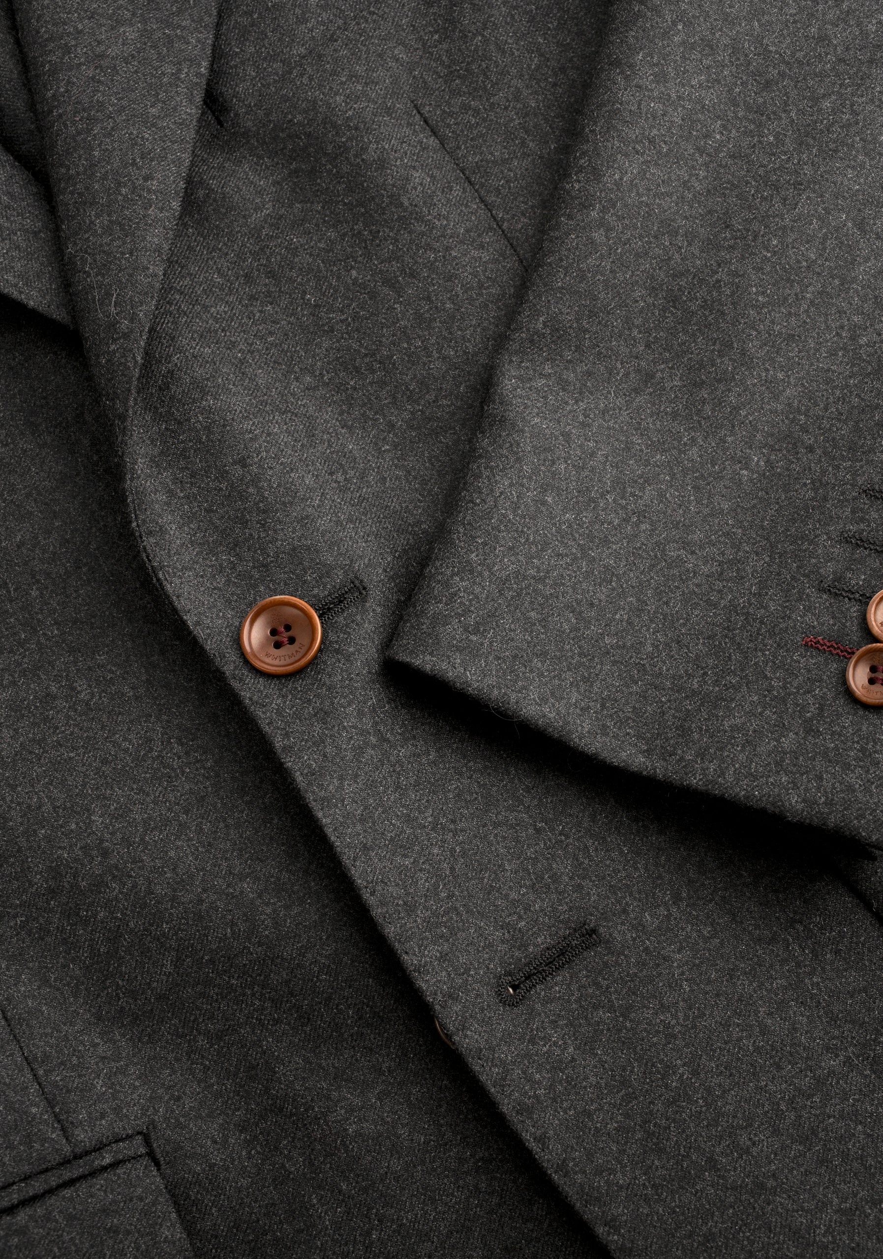 Blazer H Poet Lana Desest Gris Osc Jaspe