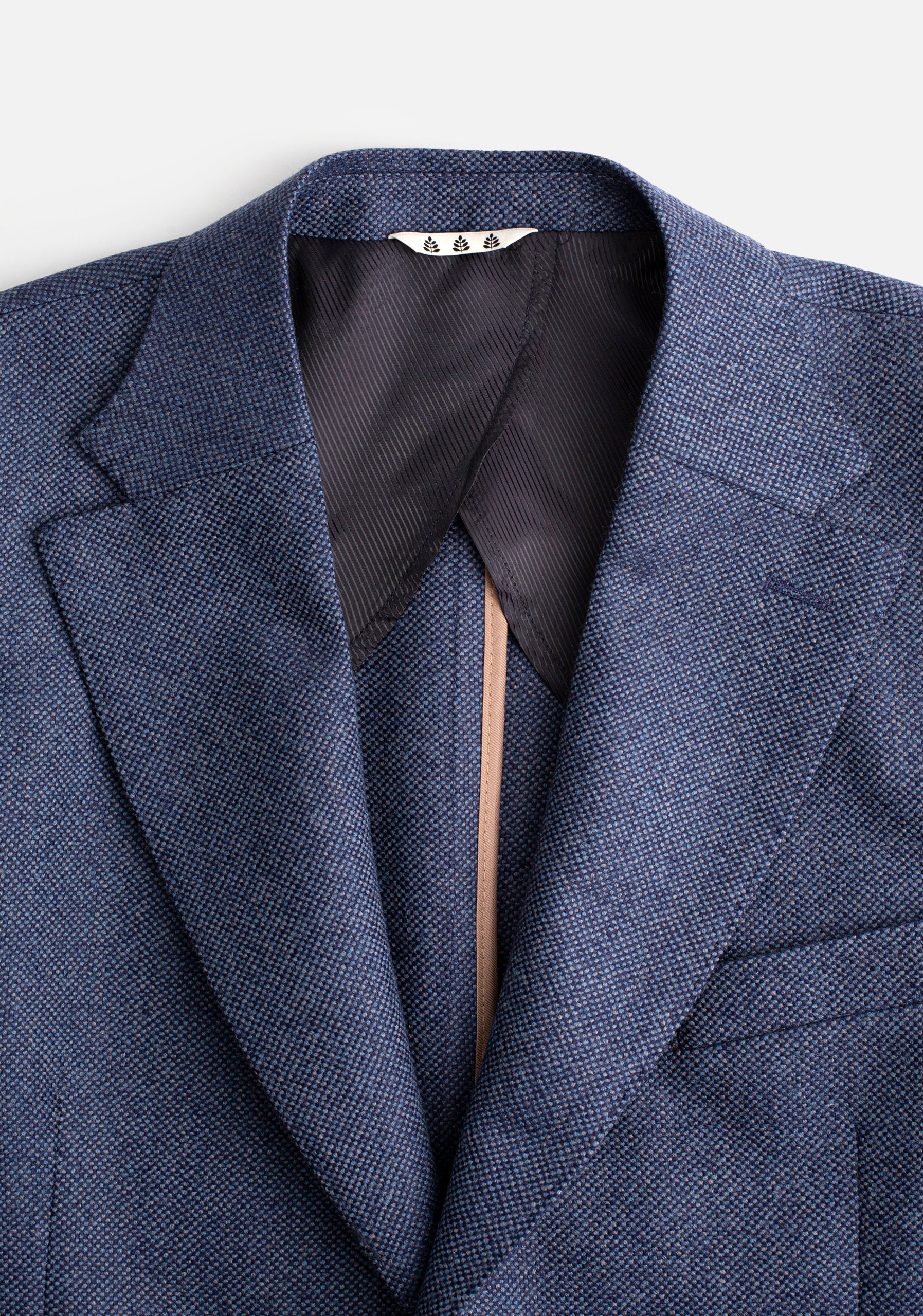 Blazer H Poet Azul Hombre en Lana Peruana