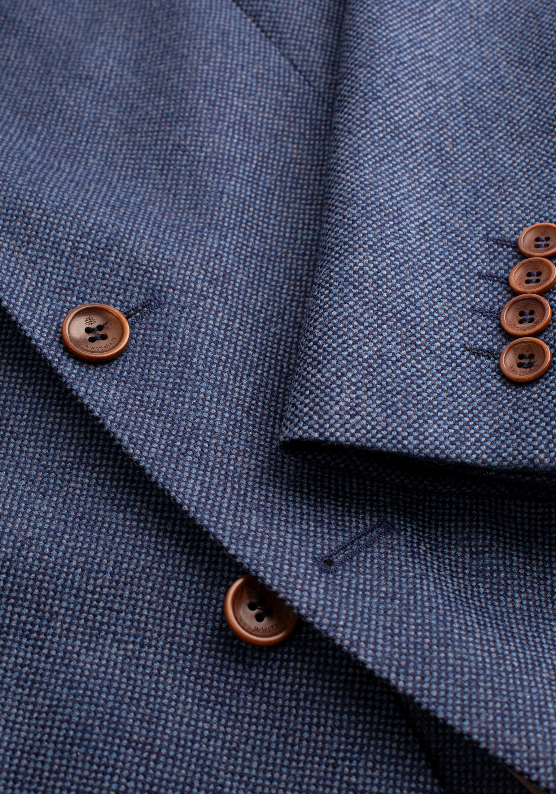 Blazer H Poet Azul Hombre en Lana Peruana