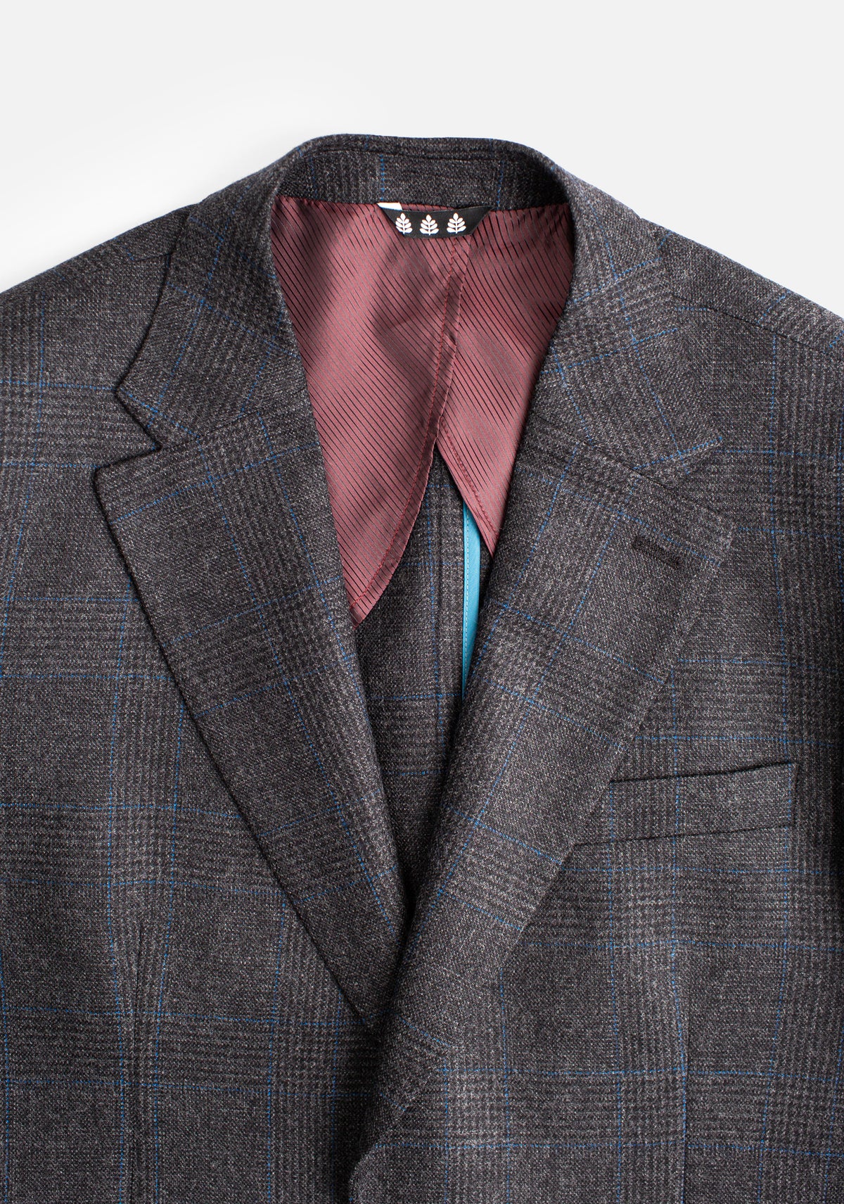 Blazer H Poet Lana Gris Osc Cors. Negro-2