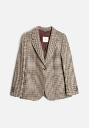 Blazer M Agatha Gallineto Marfil-Negro