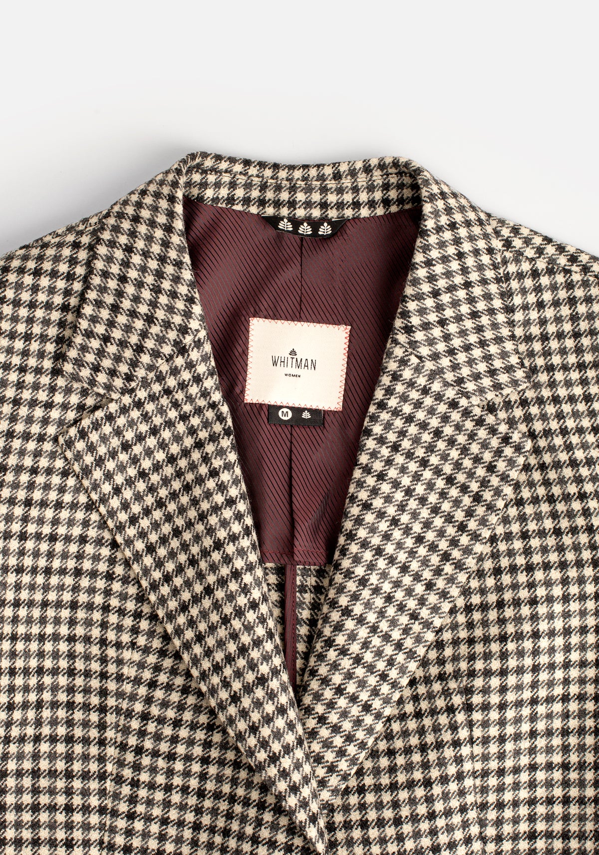 Blazer M Agatha Gallineto Marfil-Negro