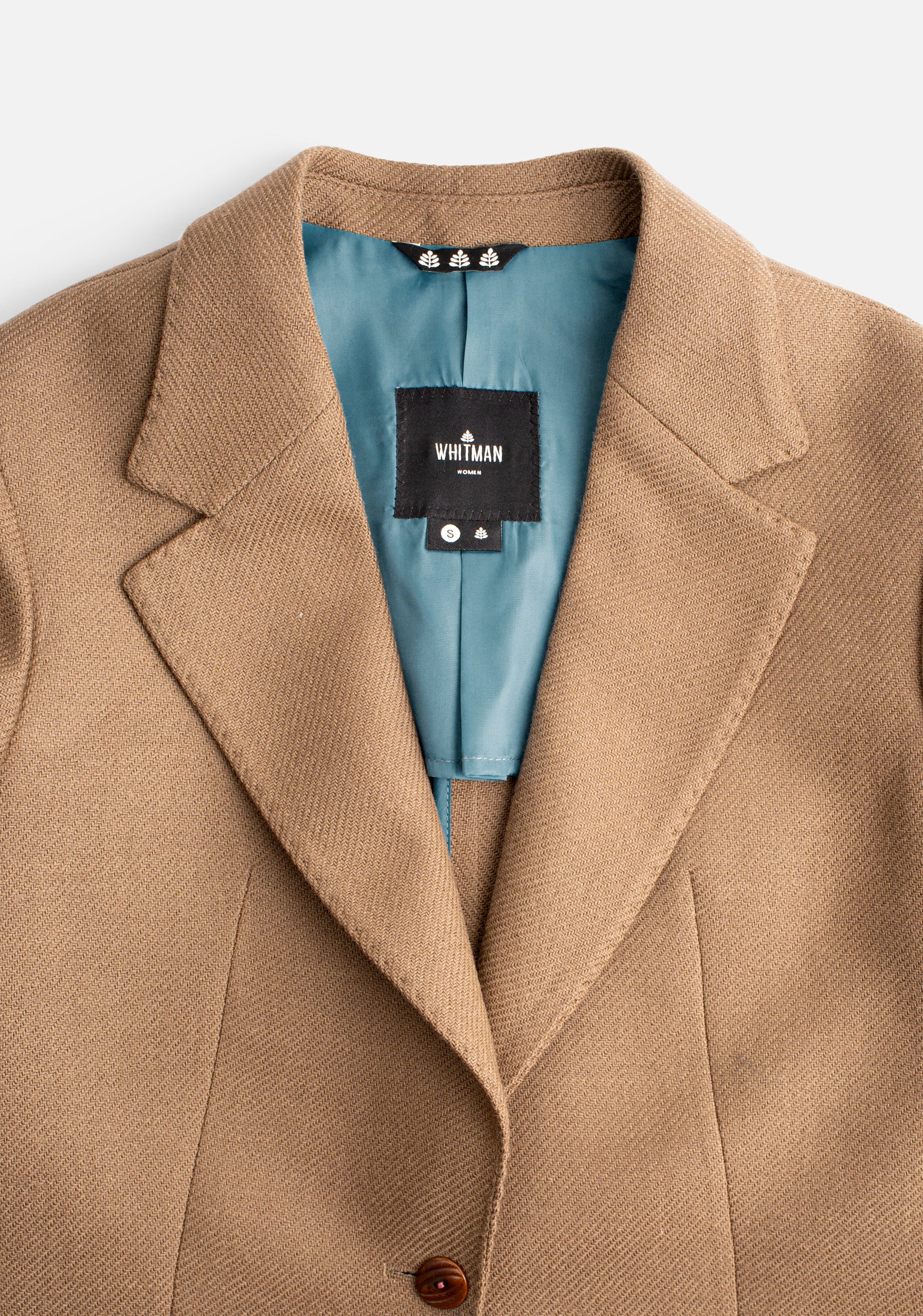 Blazer M Agatha Lana Unicolor Camel