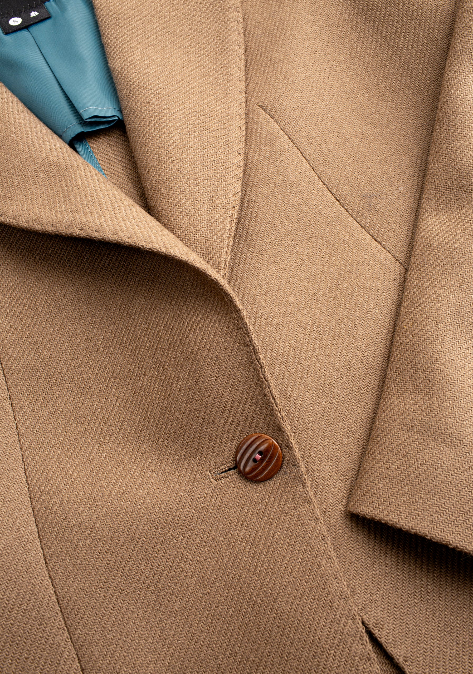 Blazer M Agatha Lana Unicolor Camel