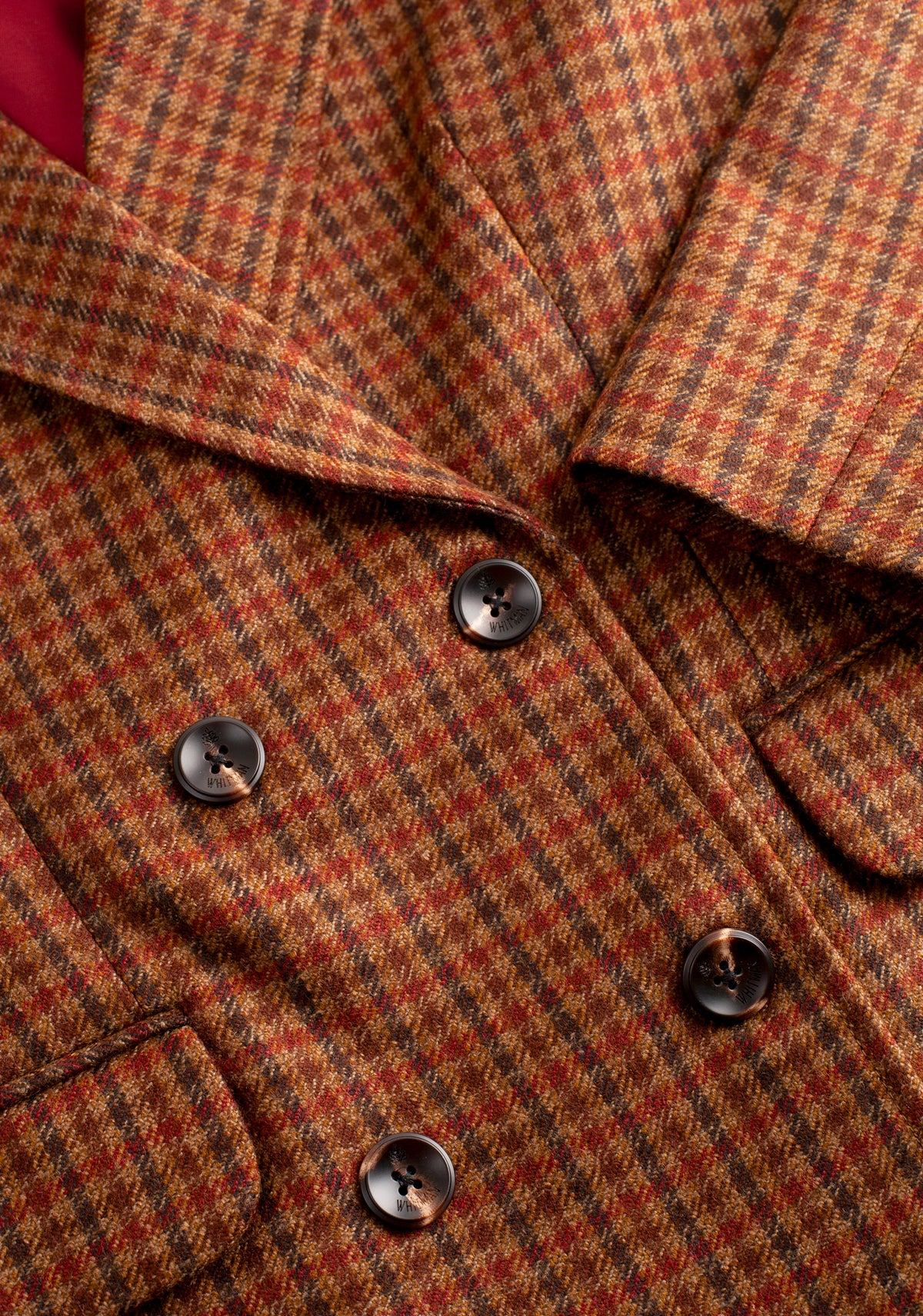 Blazer M Madisson Lana Cuadros Terracota-7