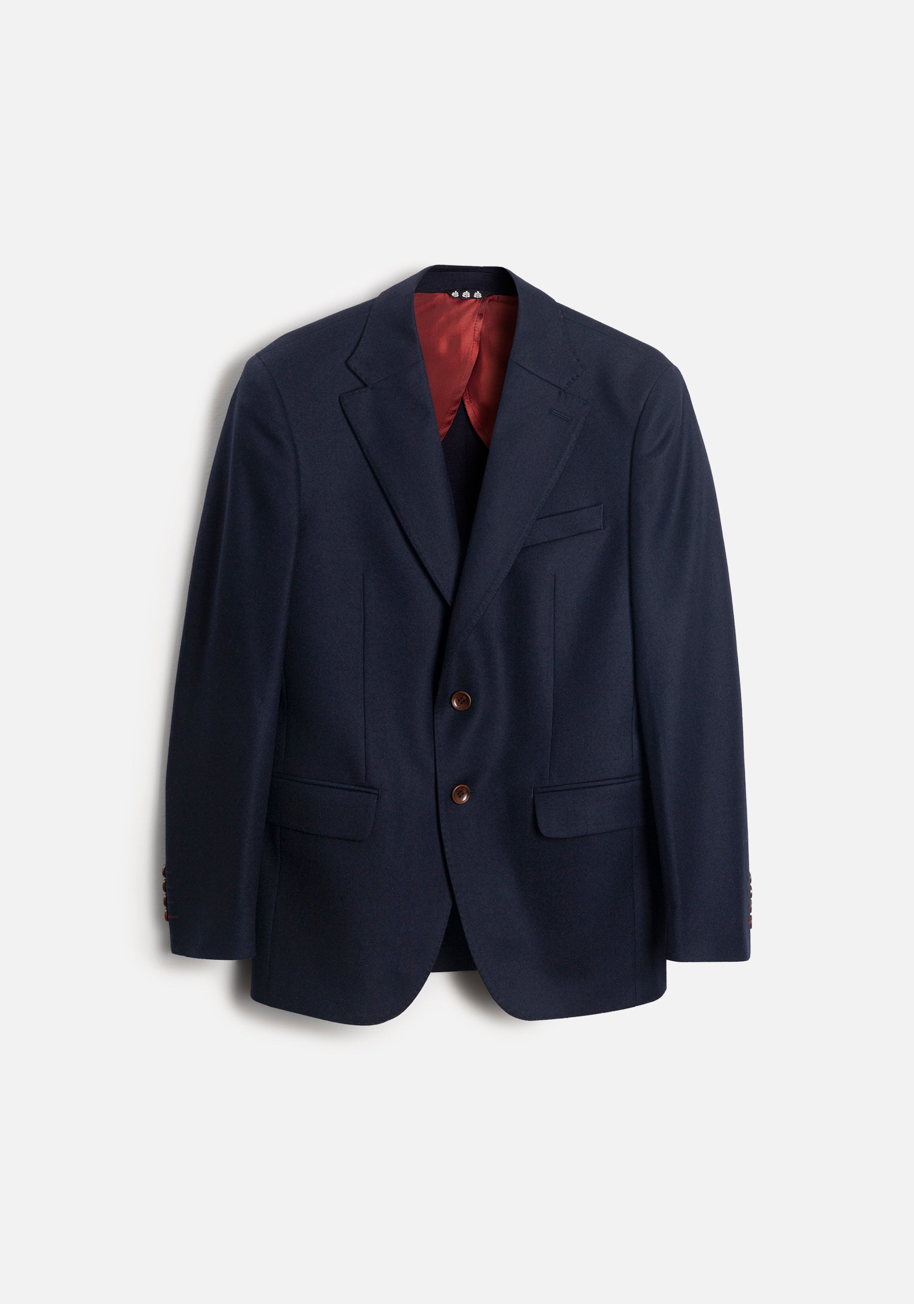 Blazer Poet Desestructurado FL. Azul Osc.