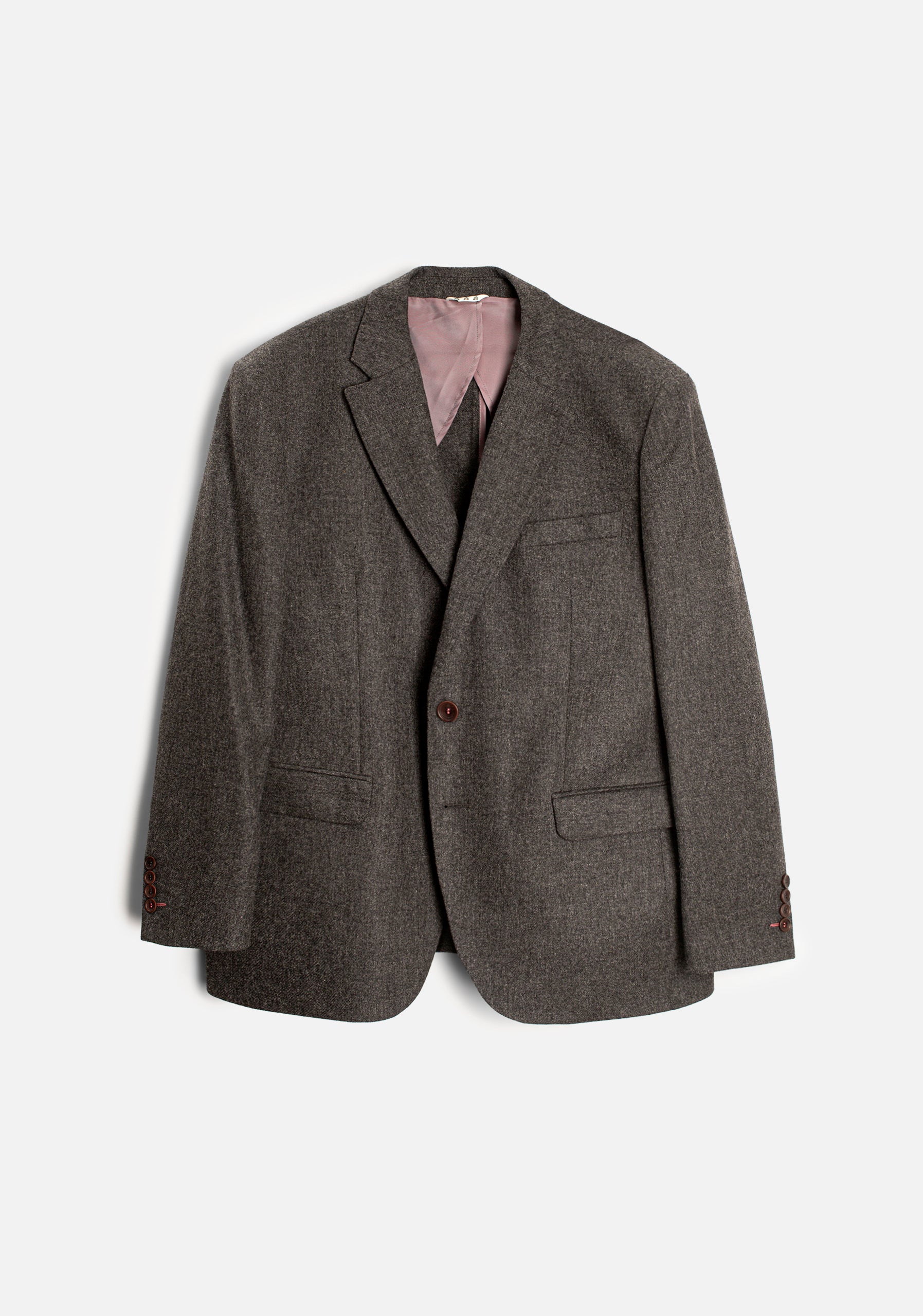 Blazer Poet Desestructurado Gris Medio Jaspe
