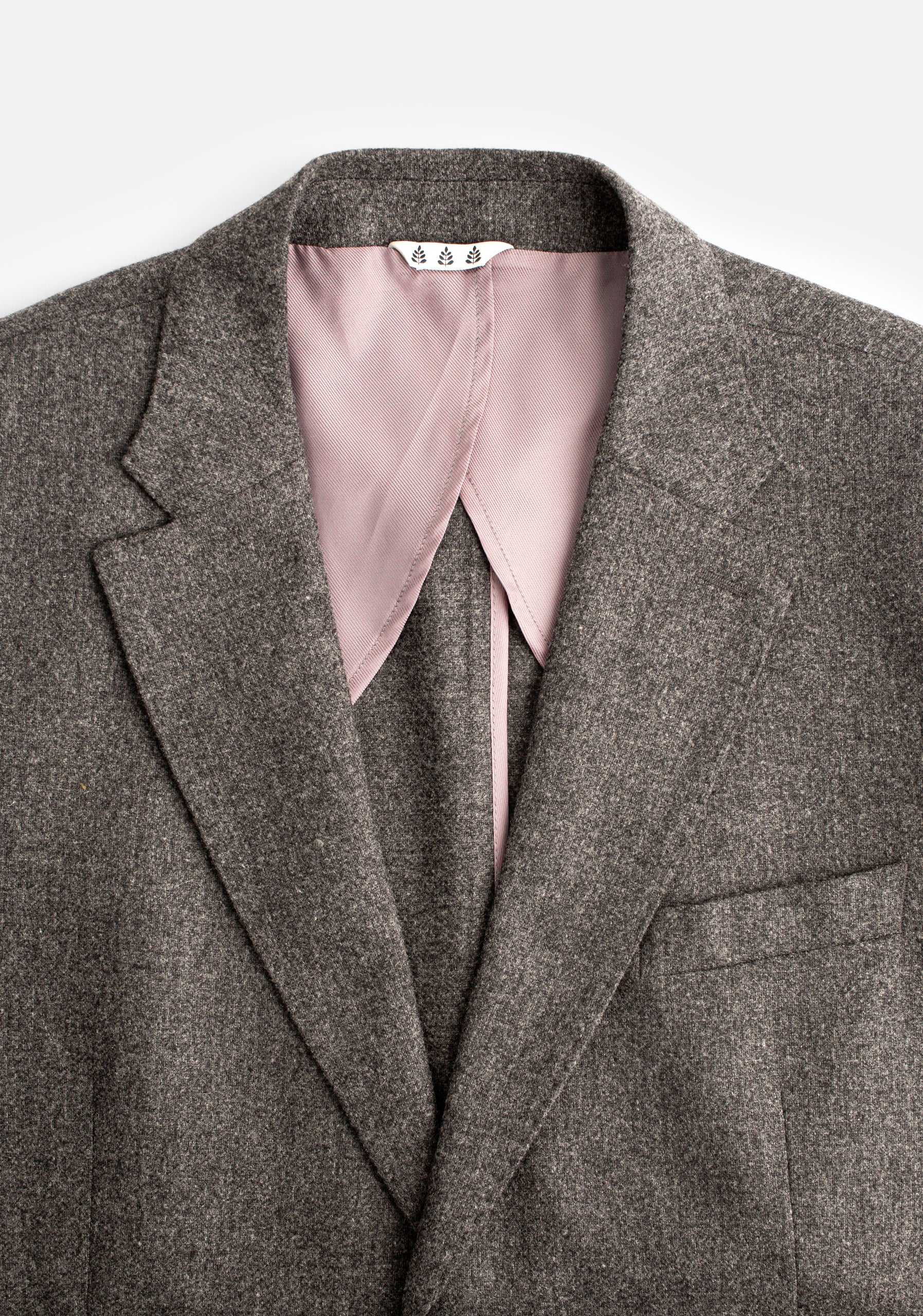 Blazer Poet Desestructurado Gris Medio Jaspe