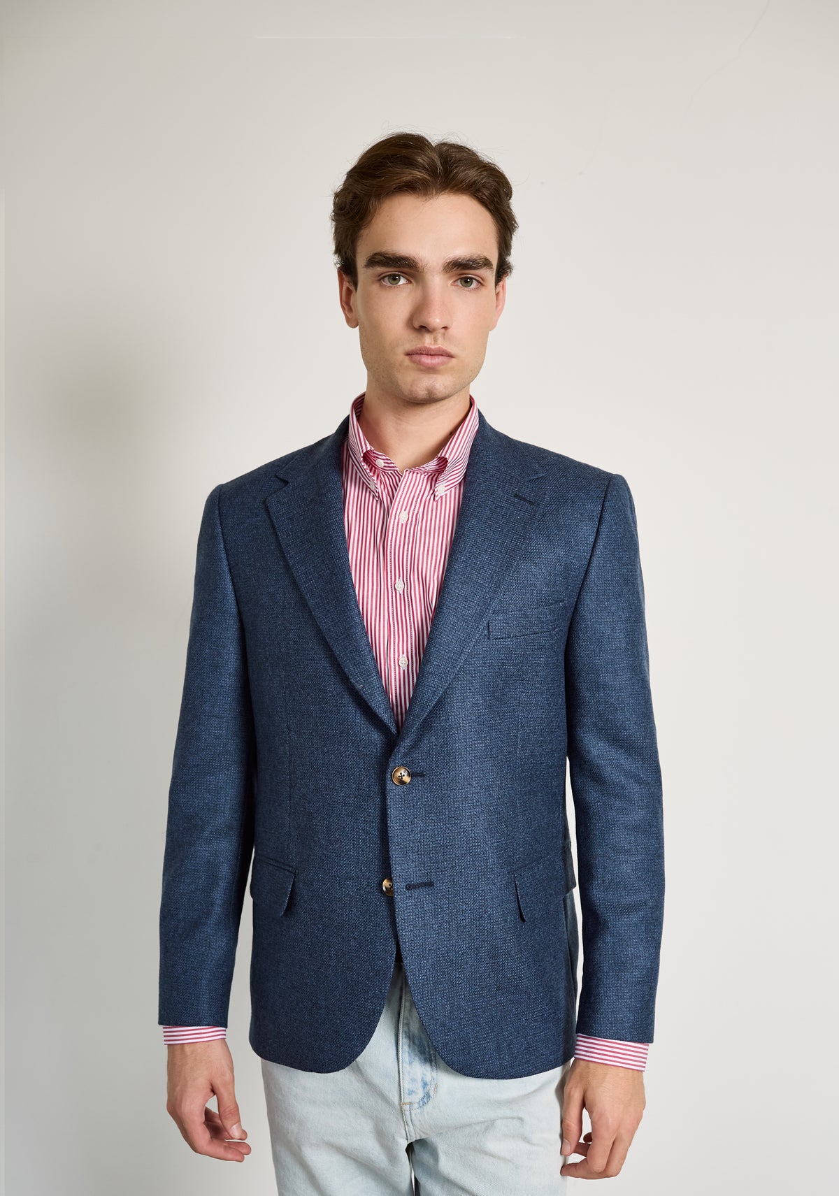 Blazer H Poett Lana Azul Med