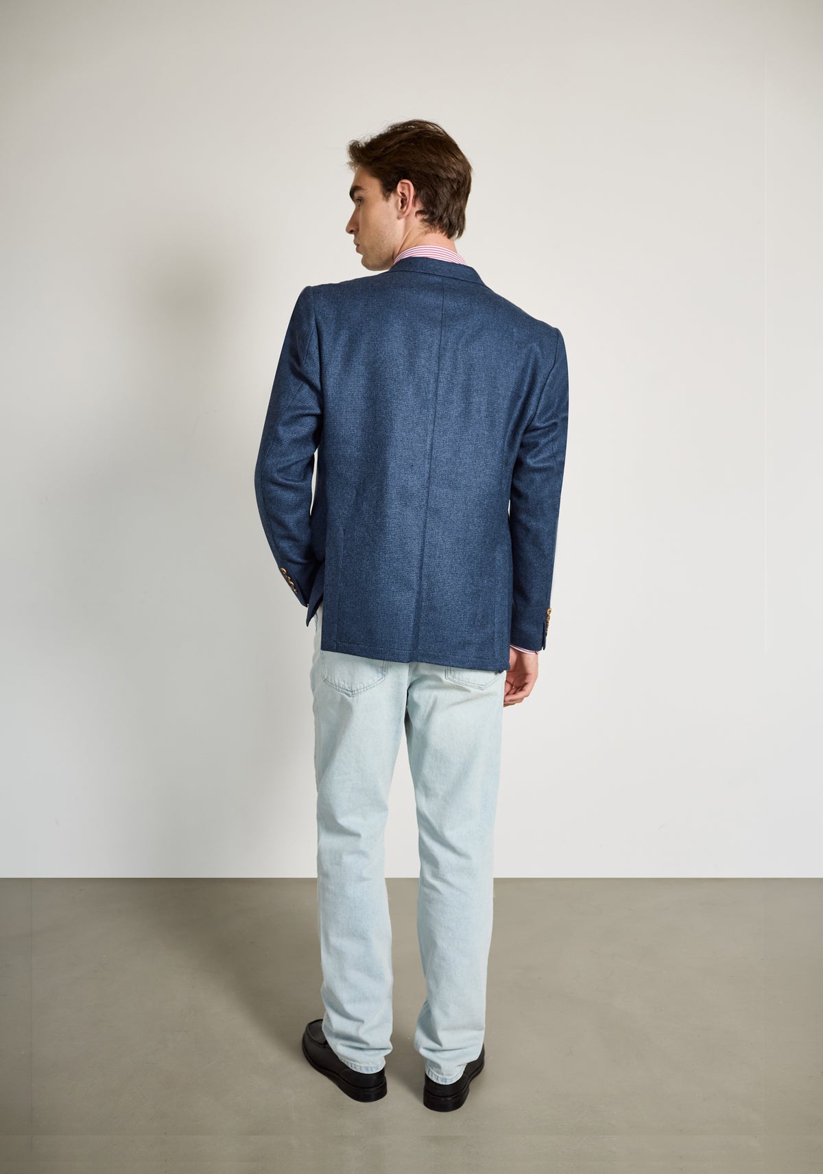 Blazer H Poett Lana Azul Med