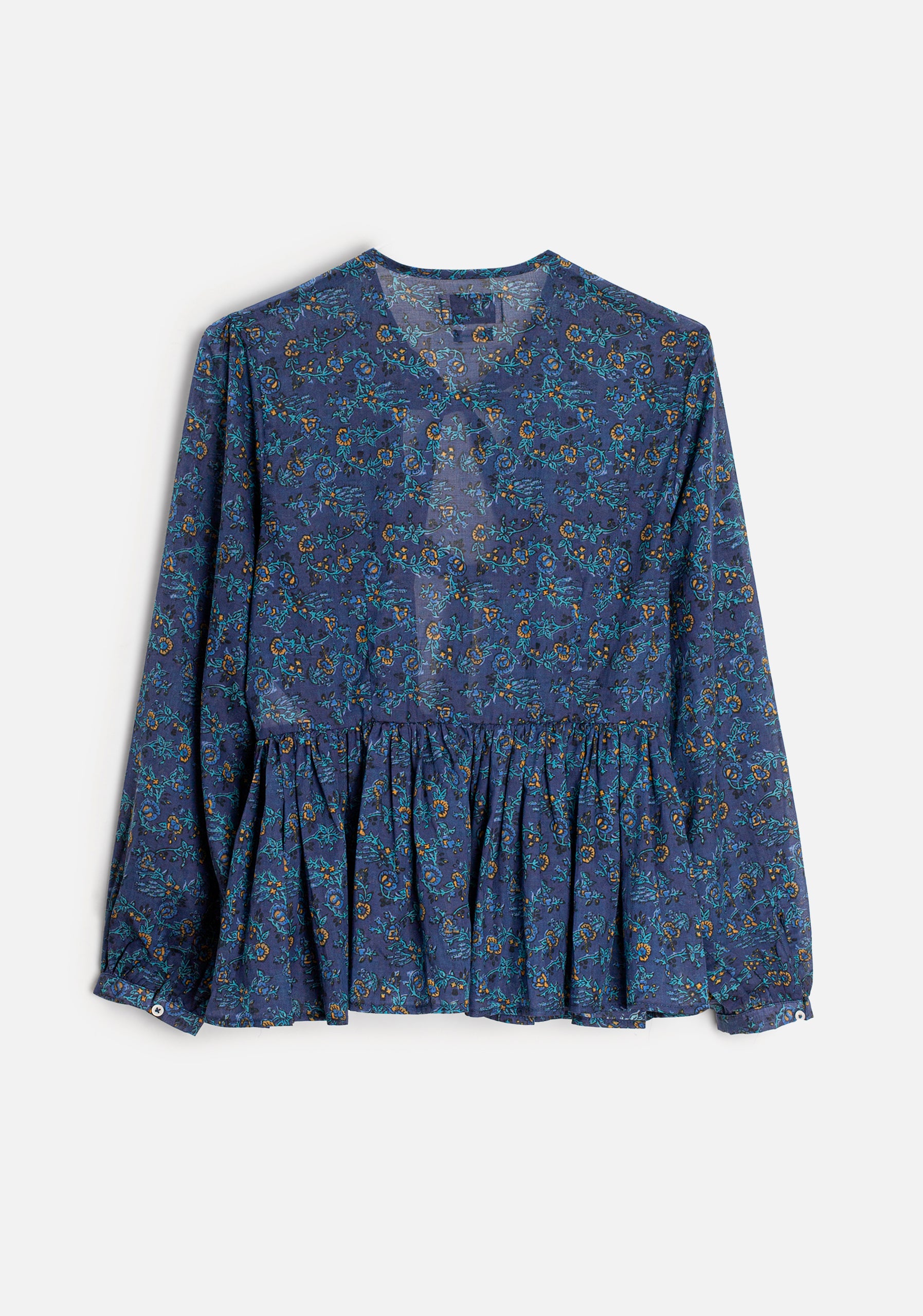 Blusa Gia Estm Azul Medio