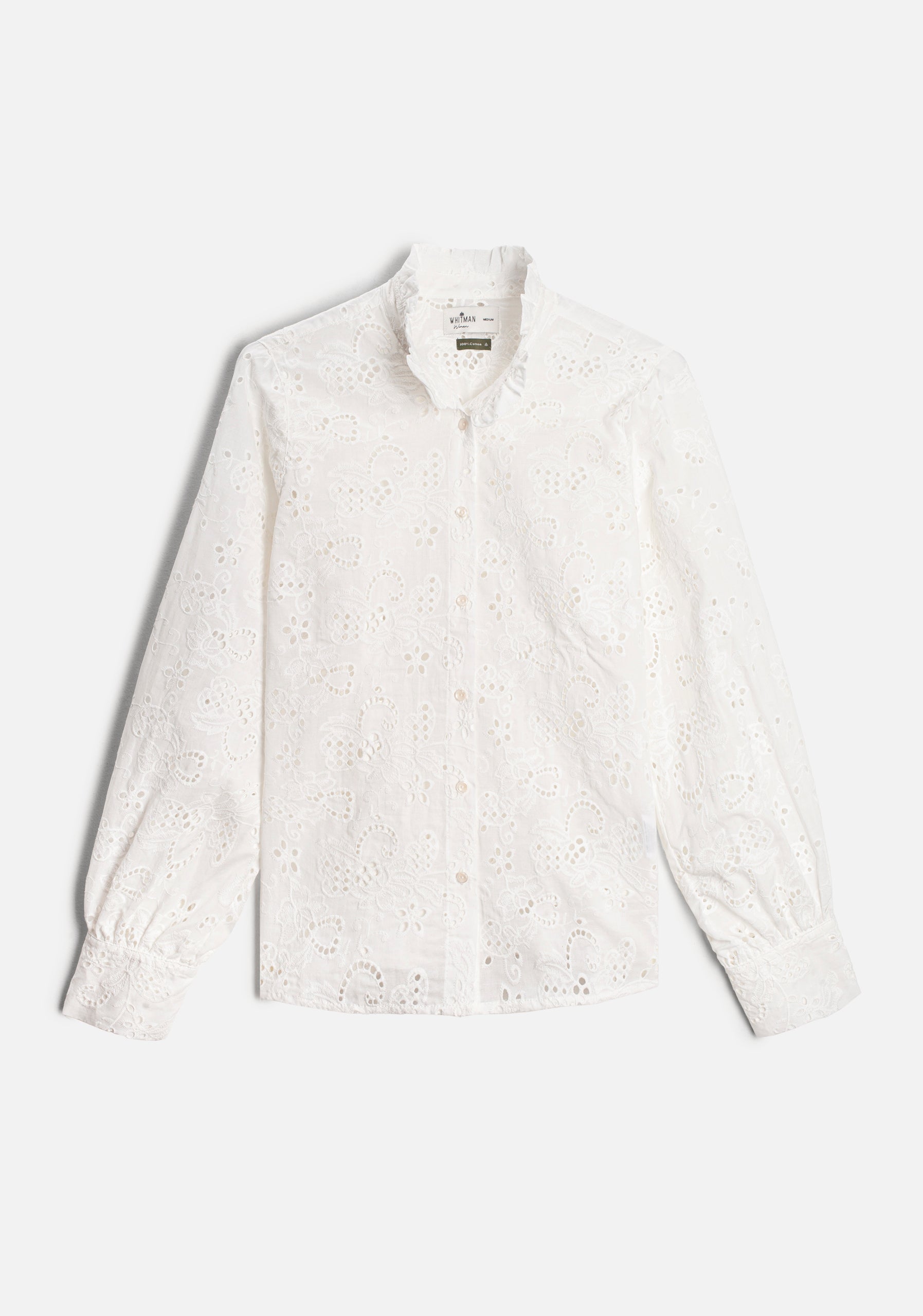 Blusa M Emily Alg Ojalillo Blanco V1