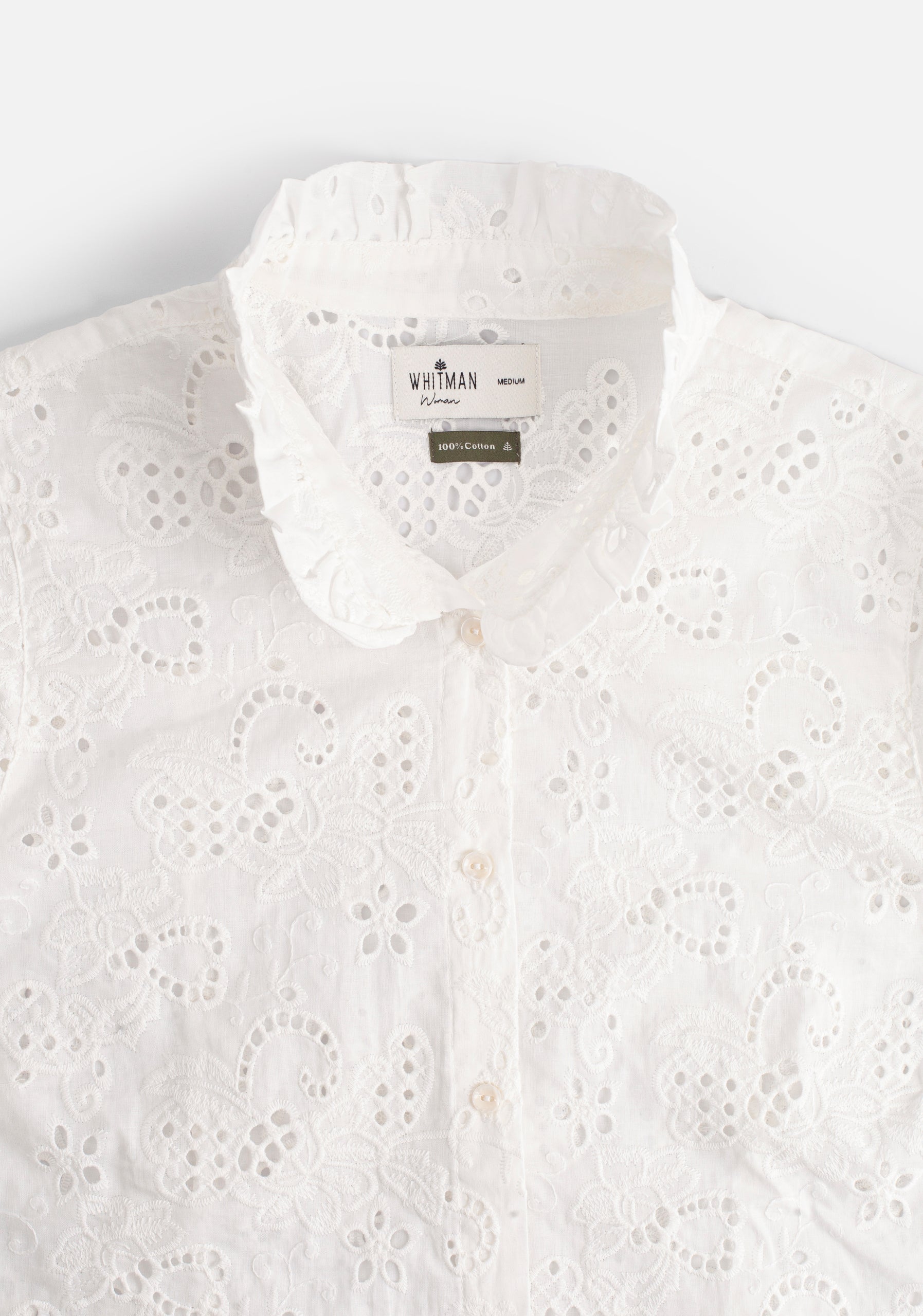 Blusa M Emily Alg Ojalillo Blanco V1