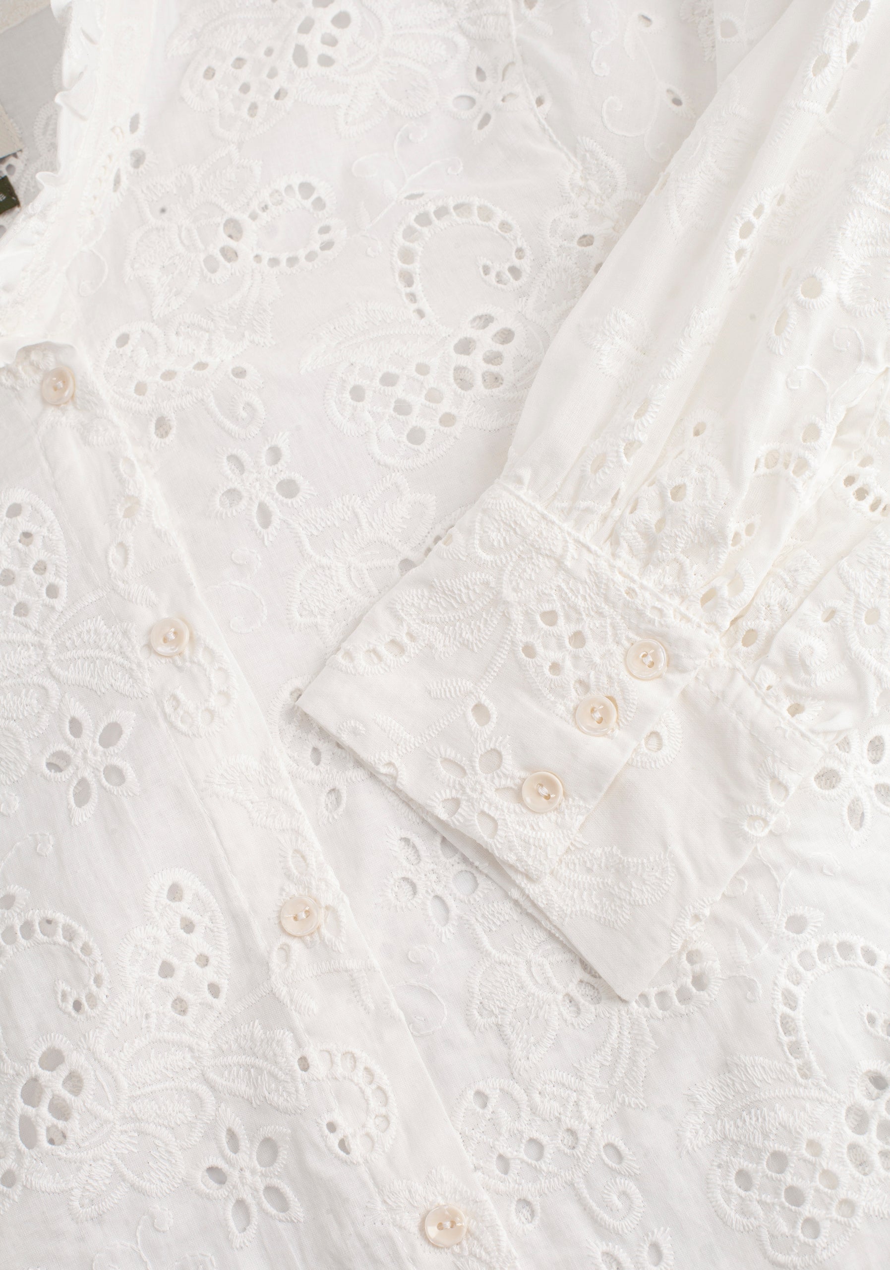 Blusa M Emily Alg Ojalillo Blanco V1