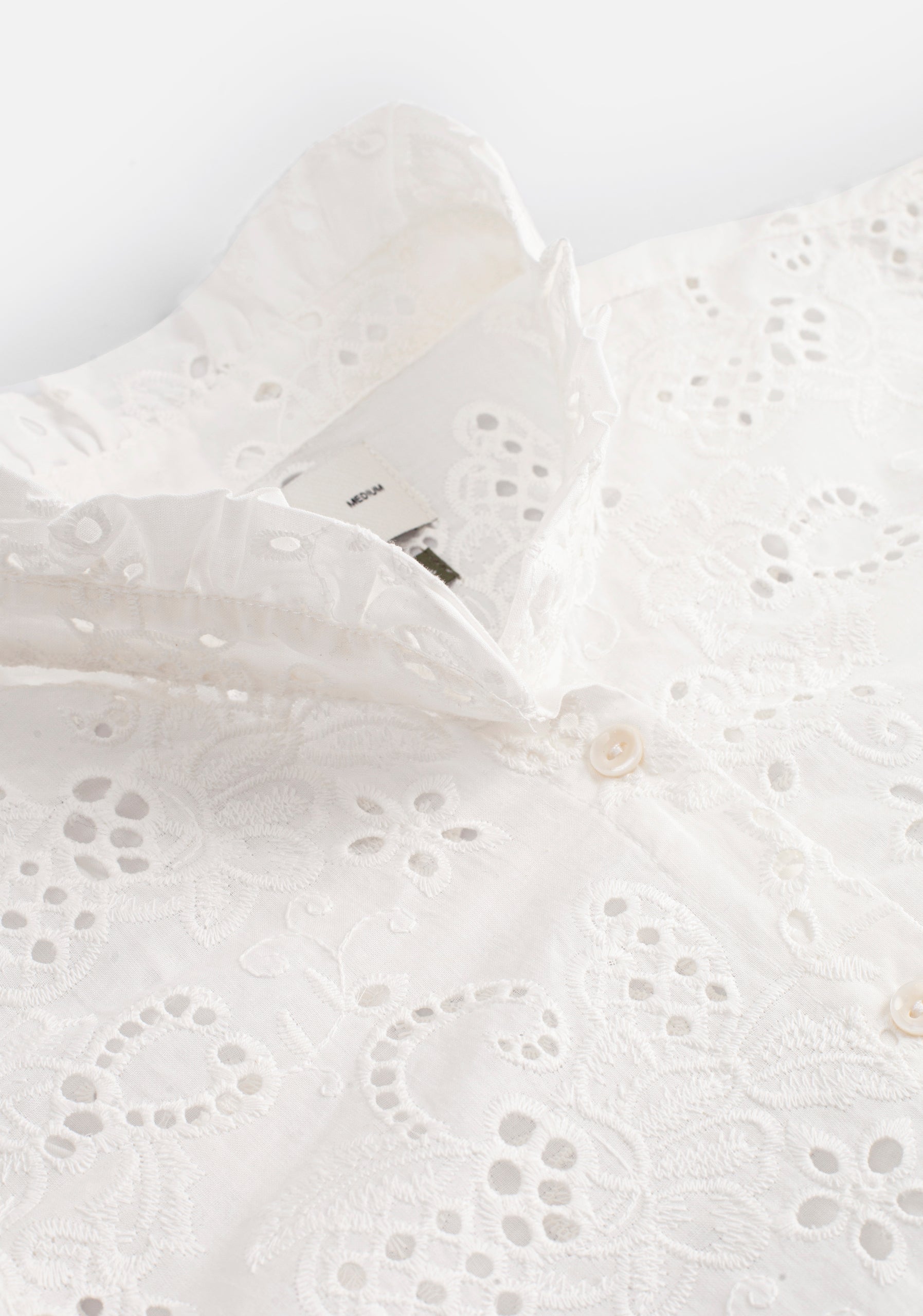 Blusa M Emily Alg Ojalillo Blanco V1