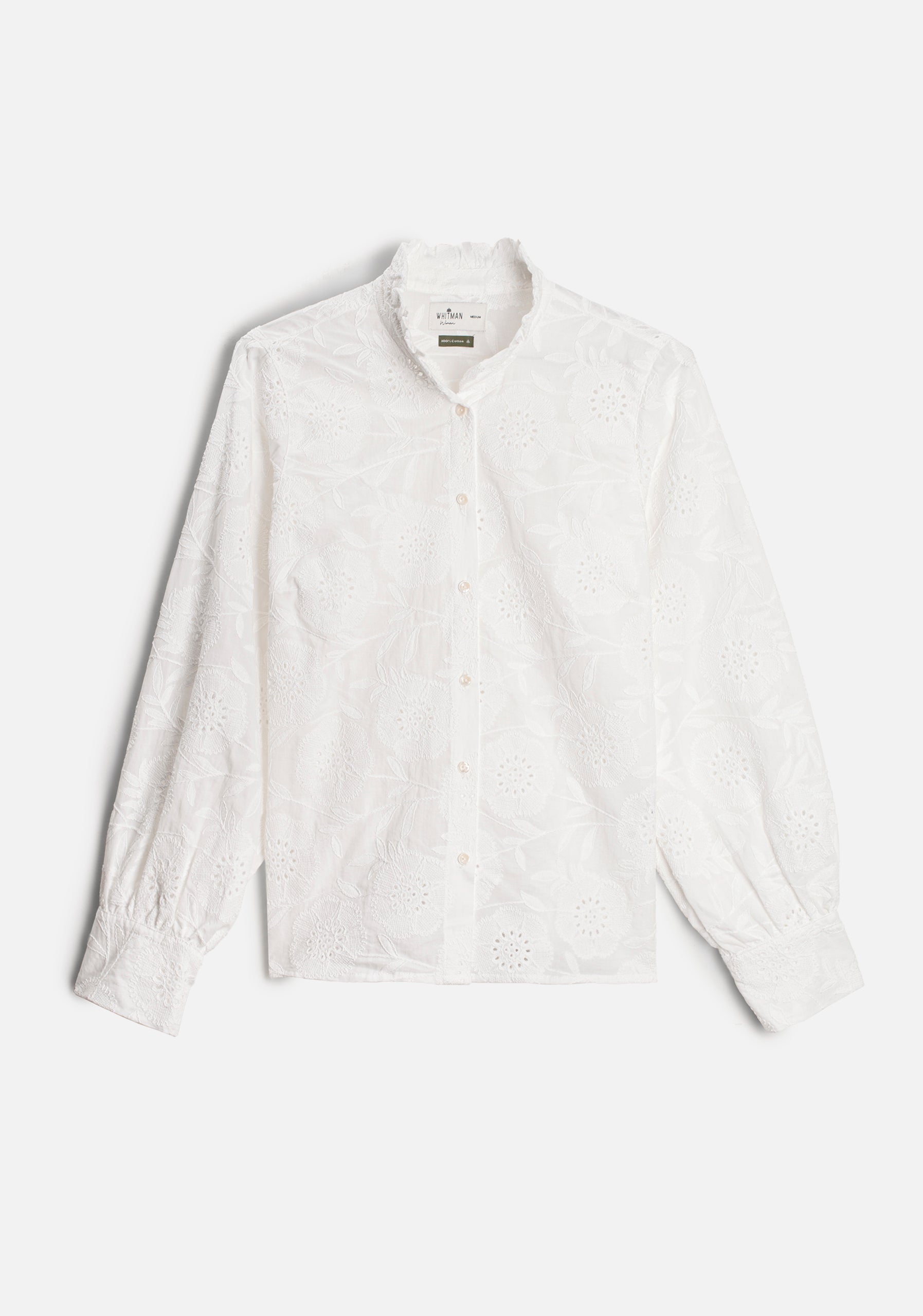 Blusa M Emily Alg Ojalillo Blanco V2