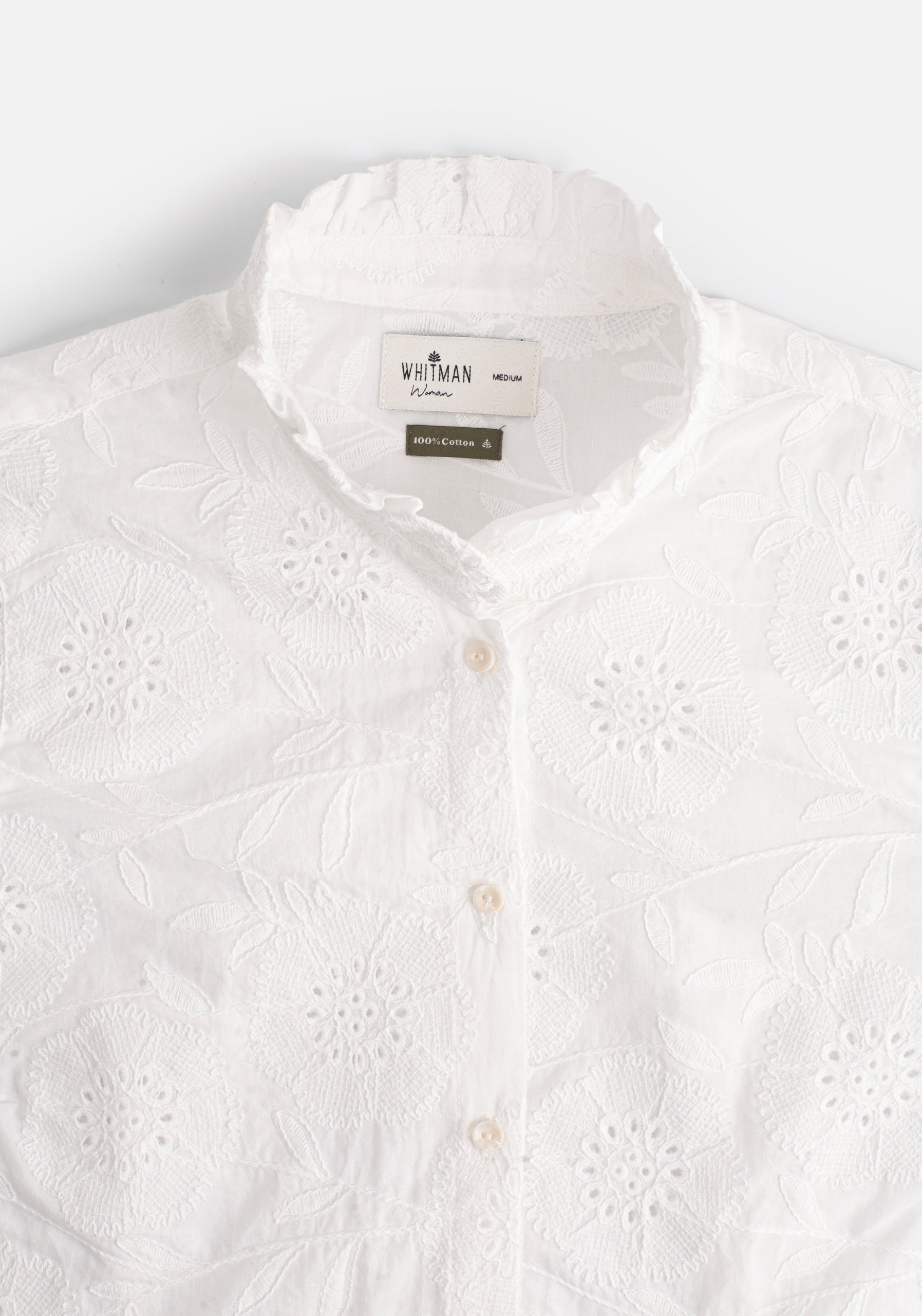 Blusa M Emily Alg Ojalillo Blanco V2