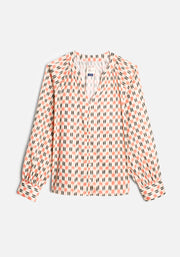 Blusa M Leticia Estampado Rosado