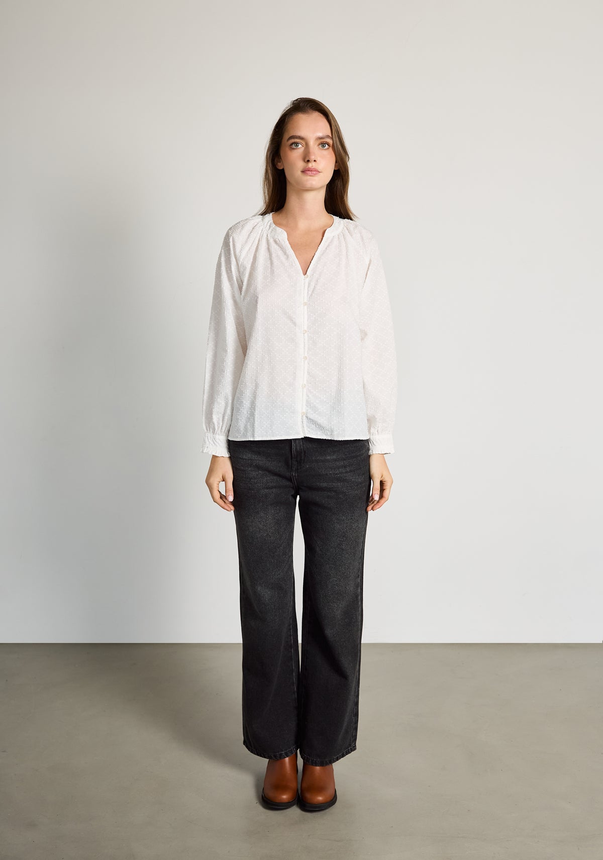Blusa M Alfie Marfil
