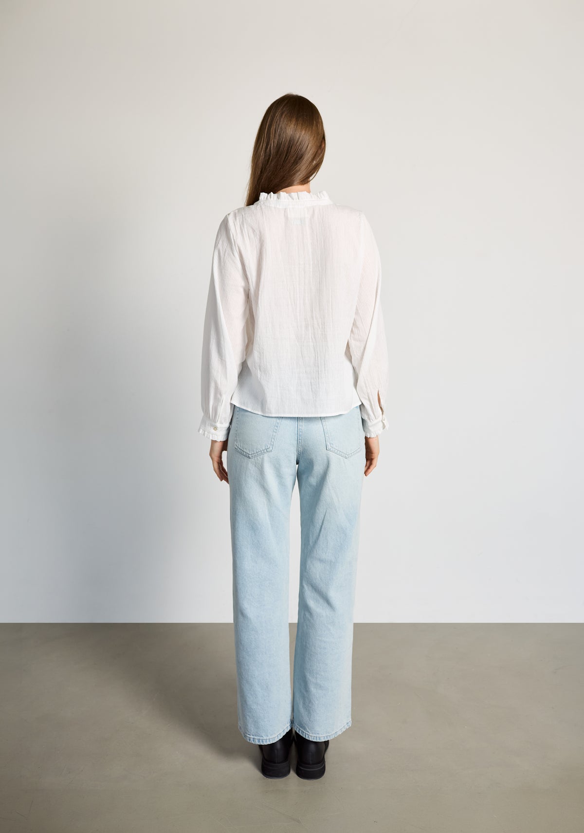 Blusa M Amelia Marfil