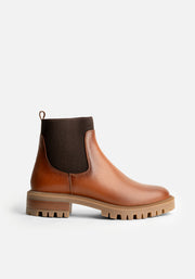 Botas Chelsea Mujer Marrón