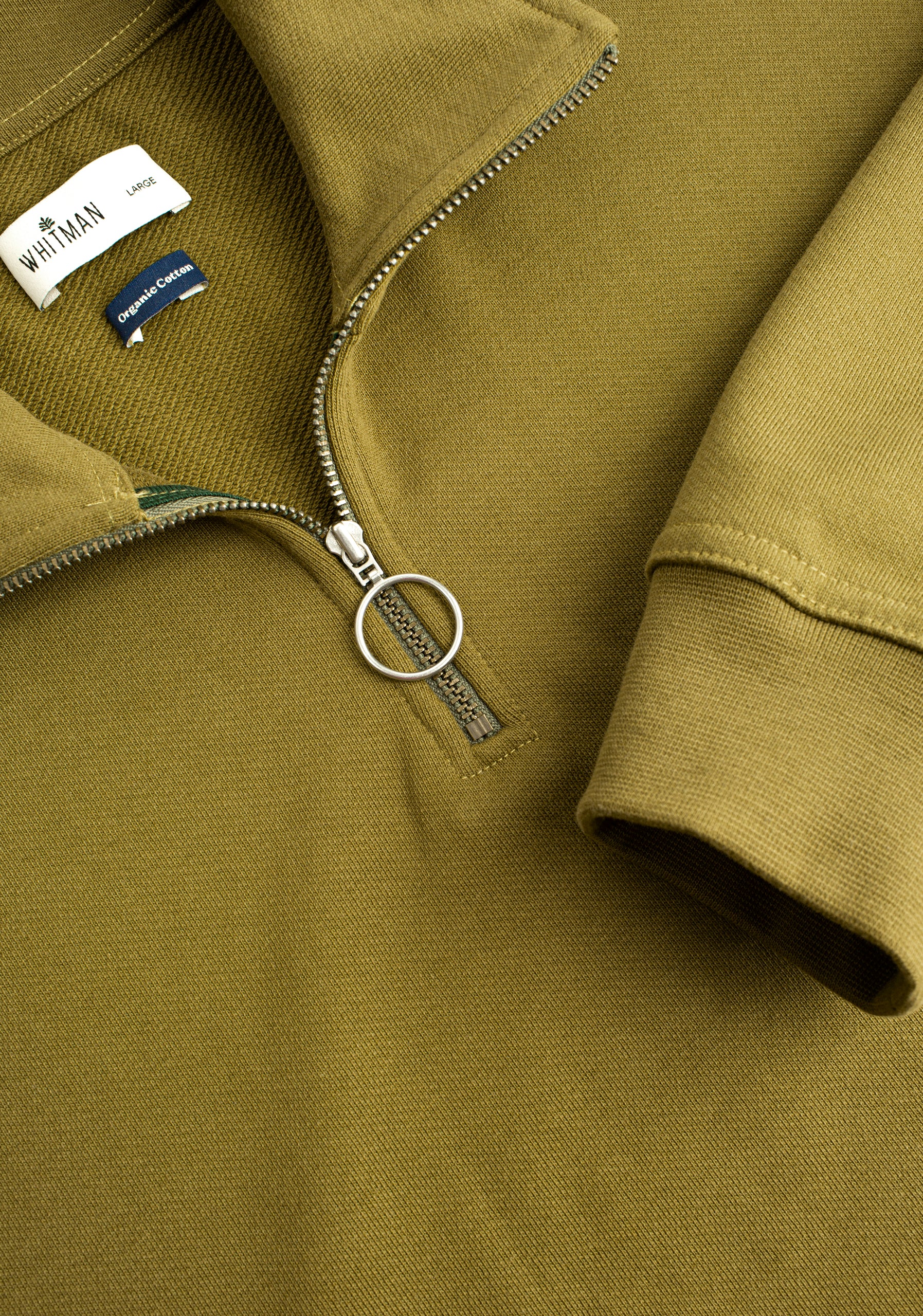 Buzo H Half Zip Oliver Verde Oliv