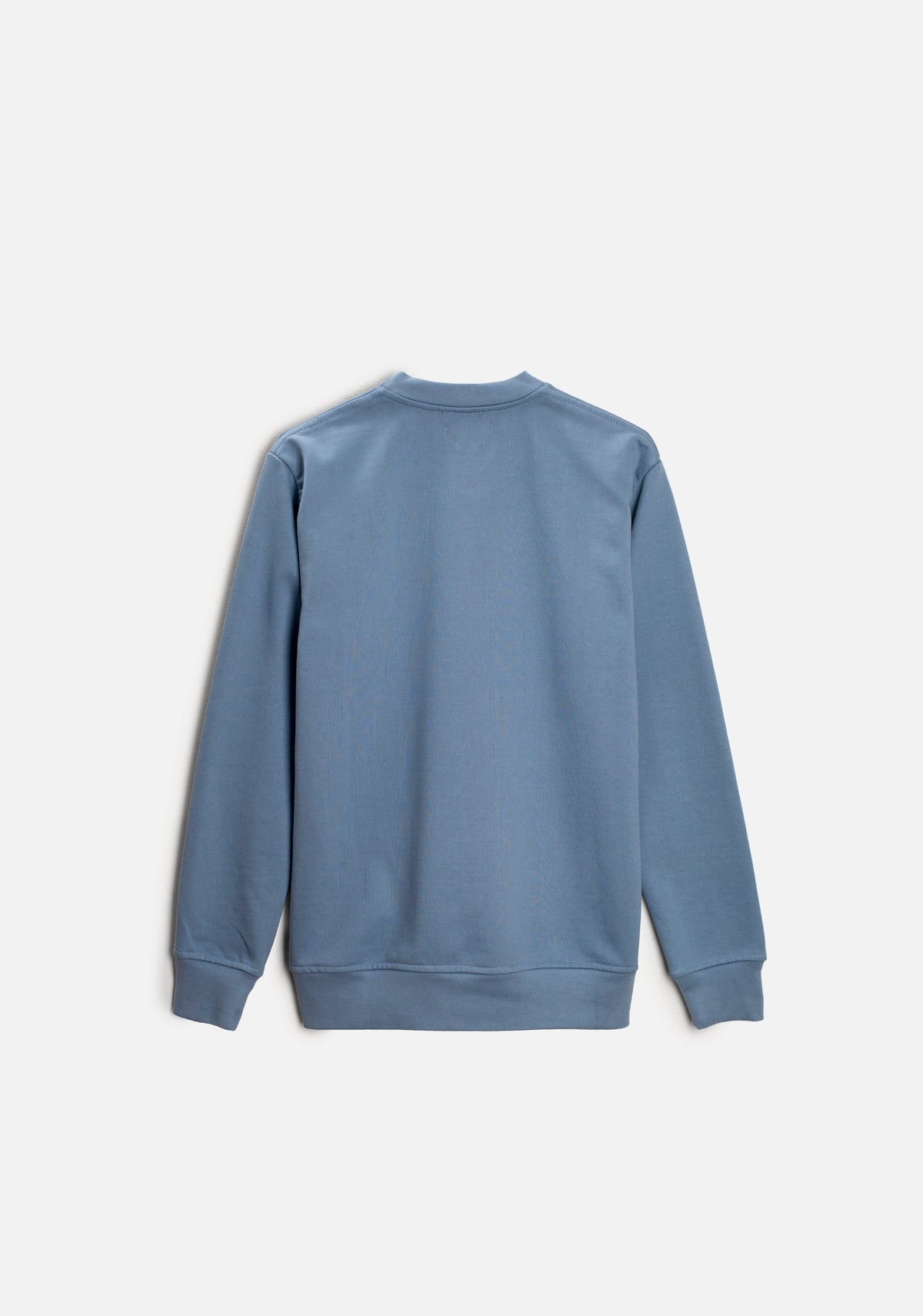 Buzo H Crew Neck Unicolor Azul Claro