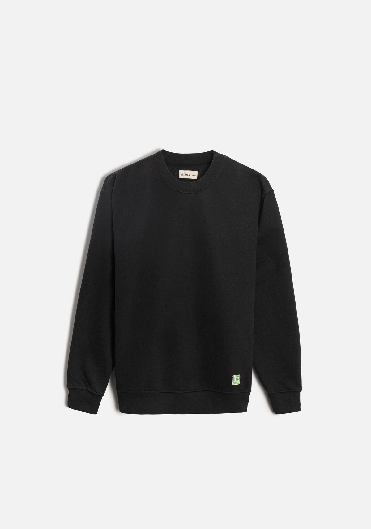 Buzo H Crew Neck Unicolor Negro