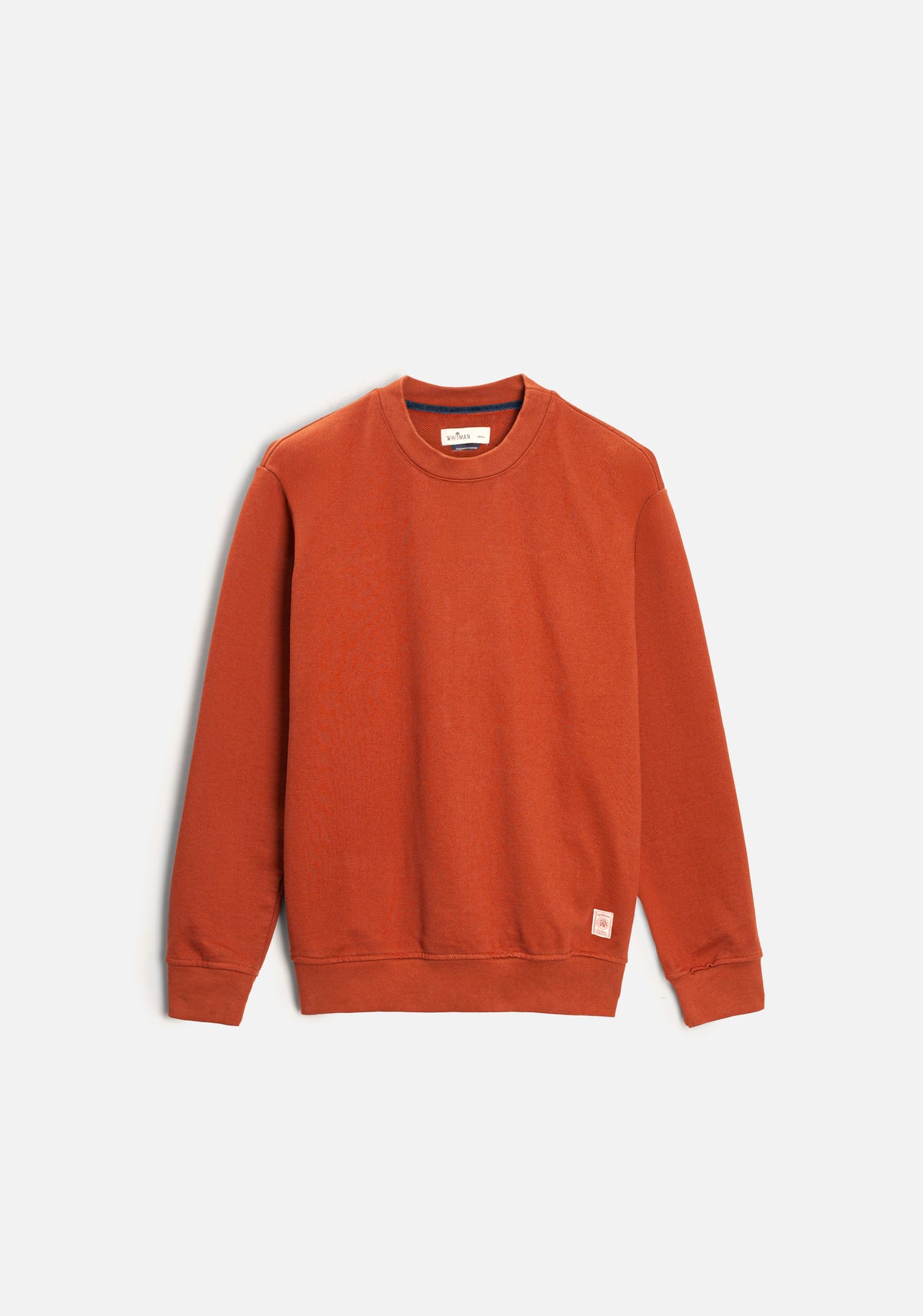 Buzo H Crew Neck Unicolor Terracota-1
