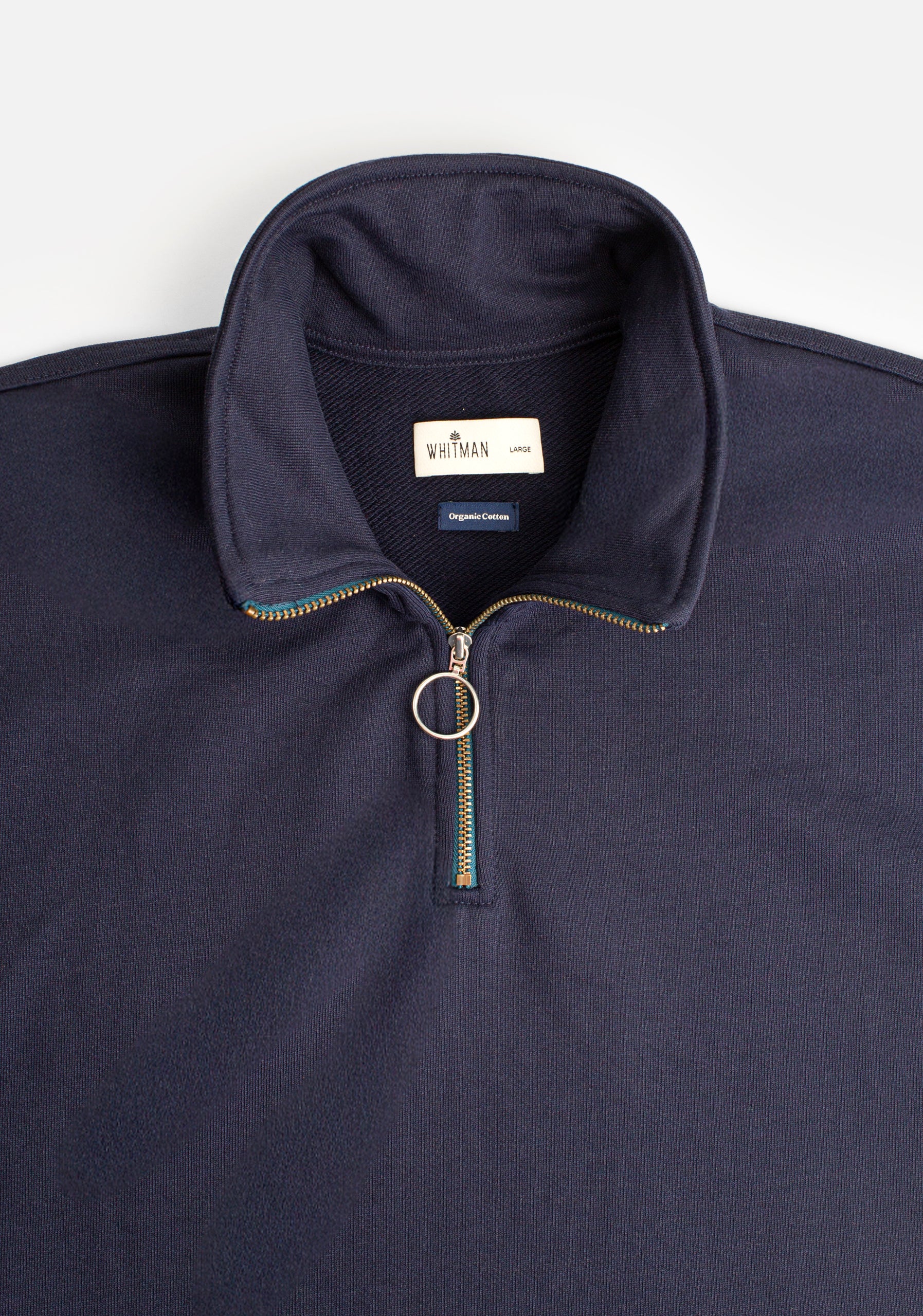 Buzo H Half Zip Oliver Azul